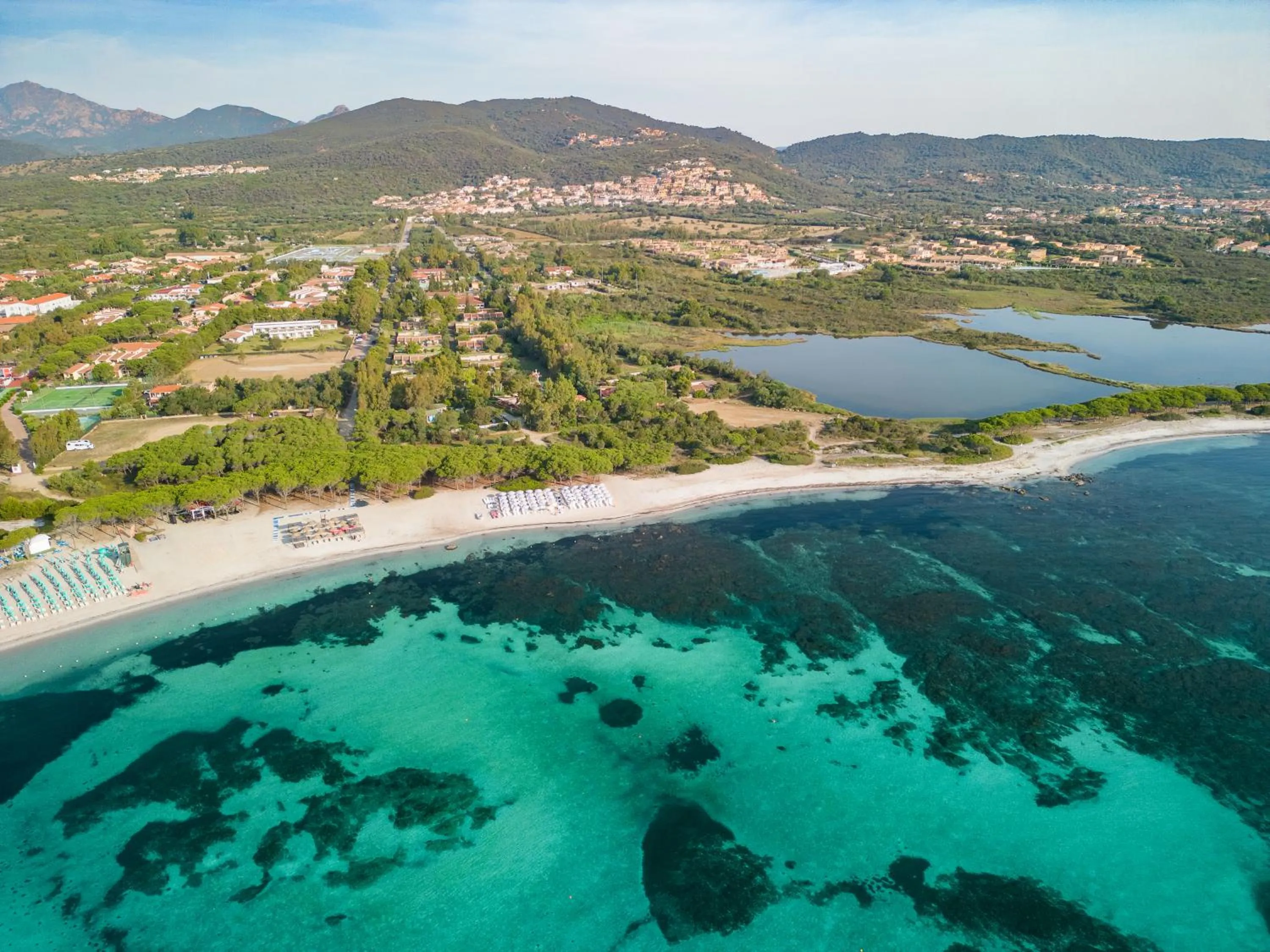 Bird's eye view in MClub Budoni