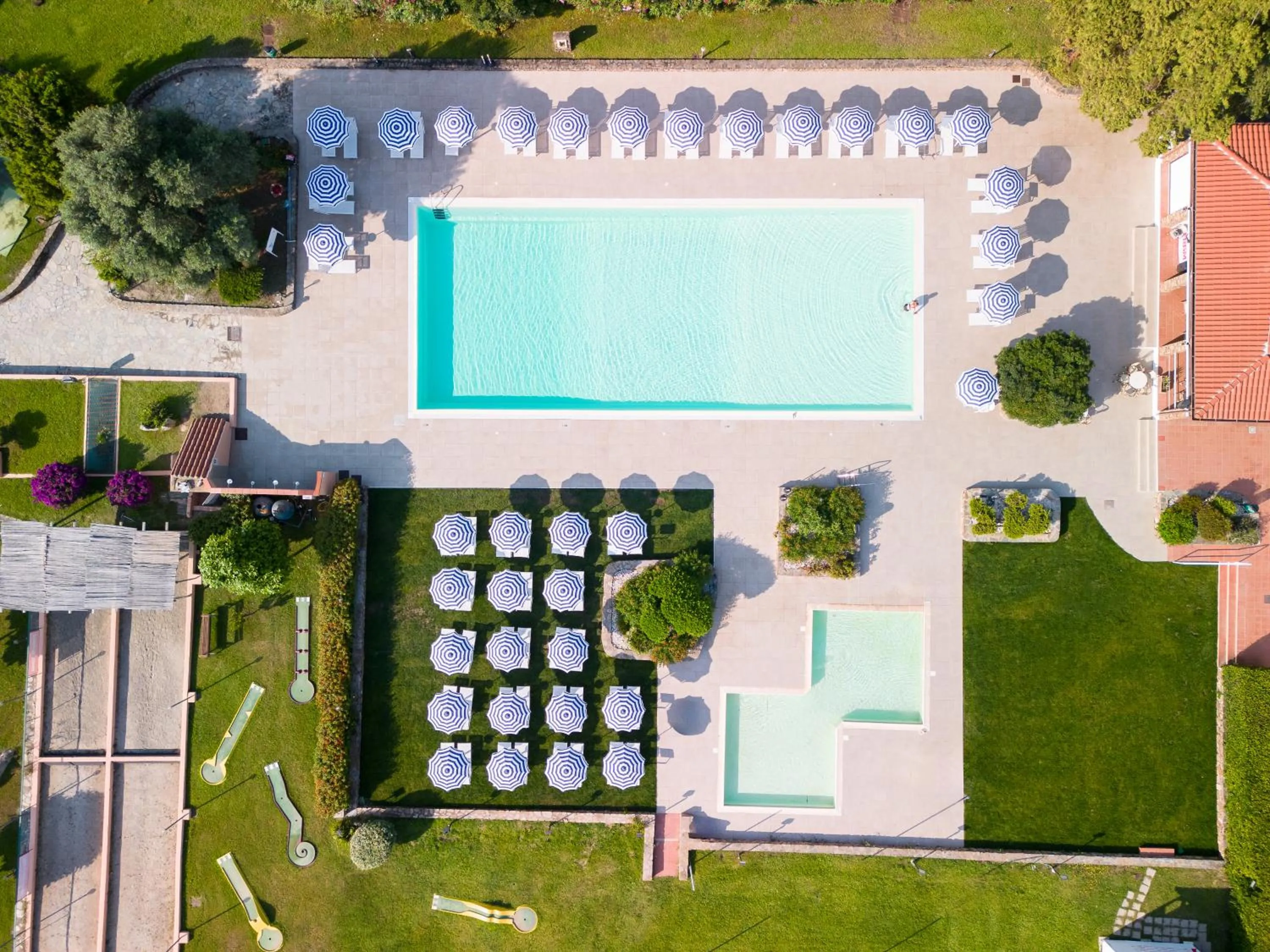 Bird's eye view in MClub Budoni