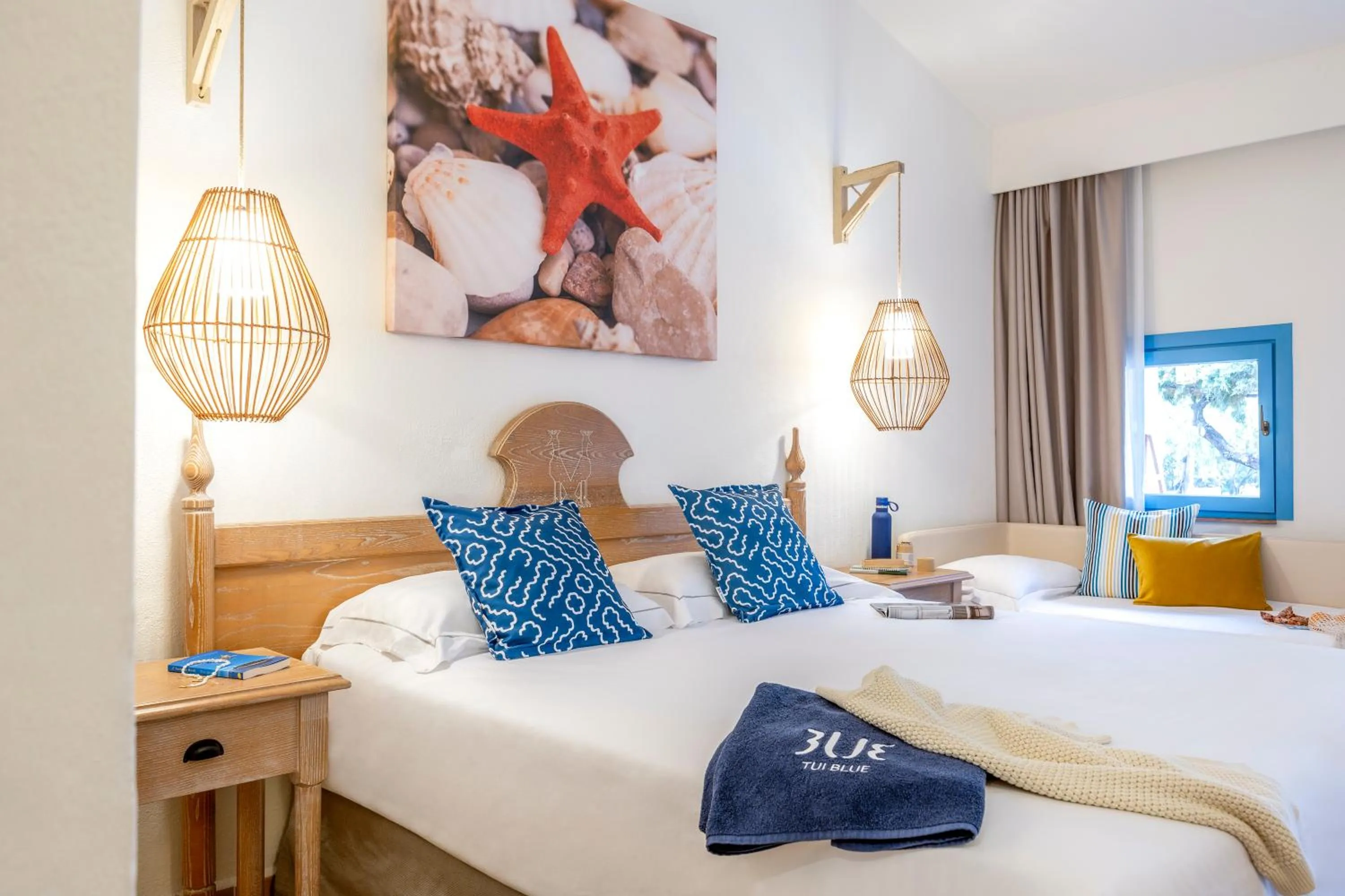 Bedroom, Bed in MClub Budoni