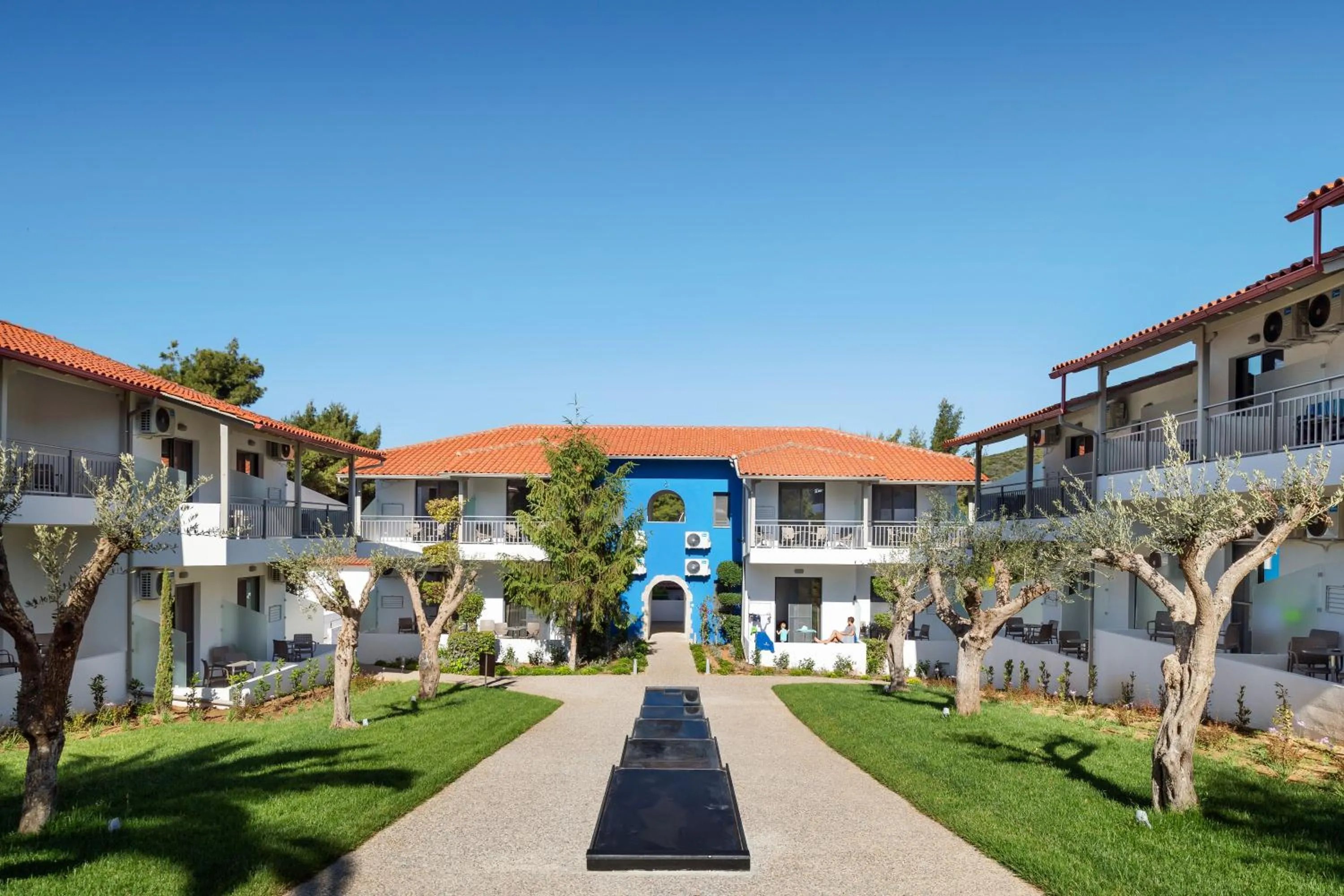 Property building in Philoxenia Hotel