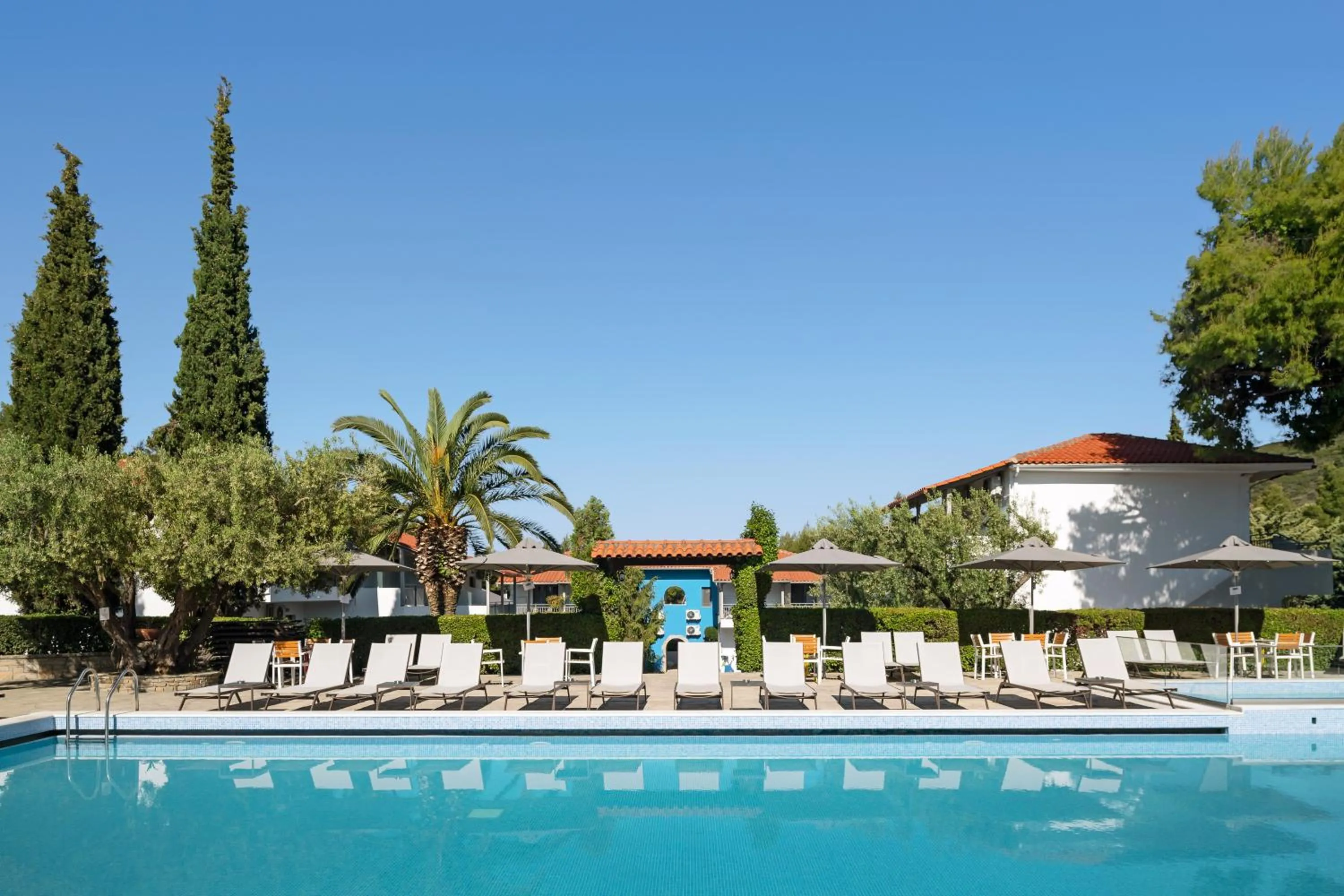 Swimming pool in Philoxenia Hotel