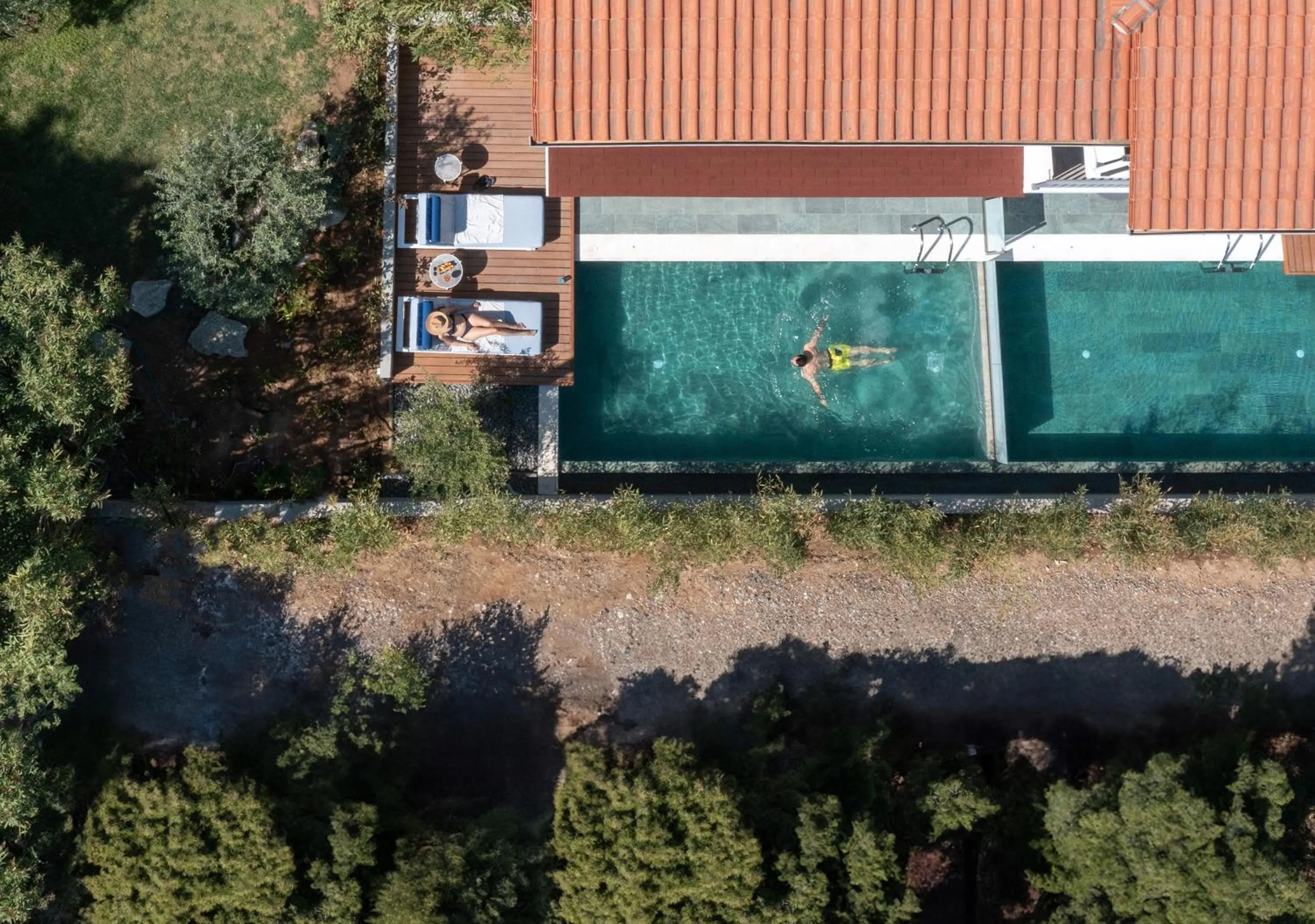 Swimming pool in Philoxenia Hotel