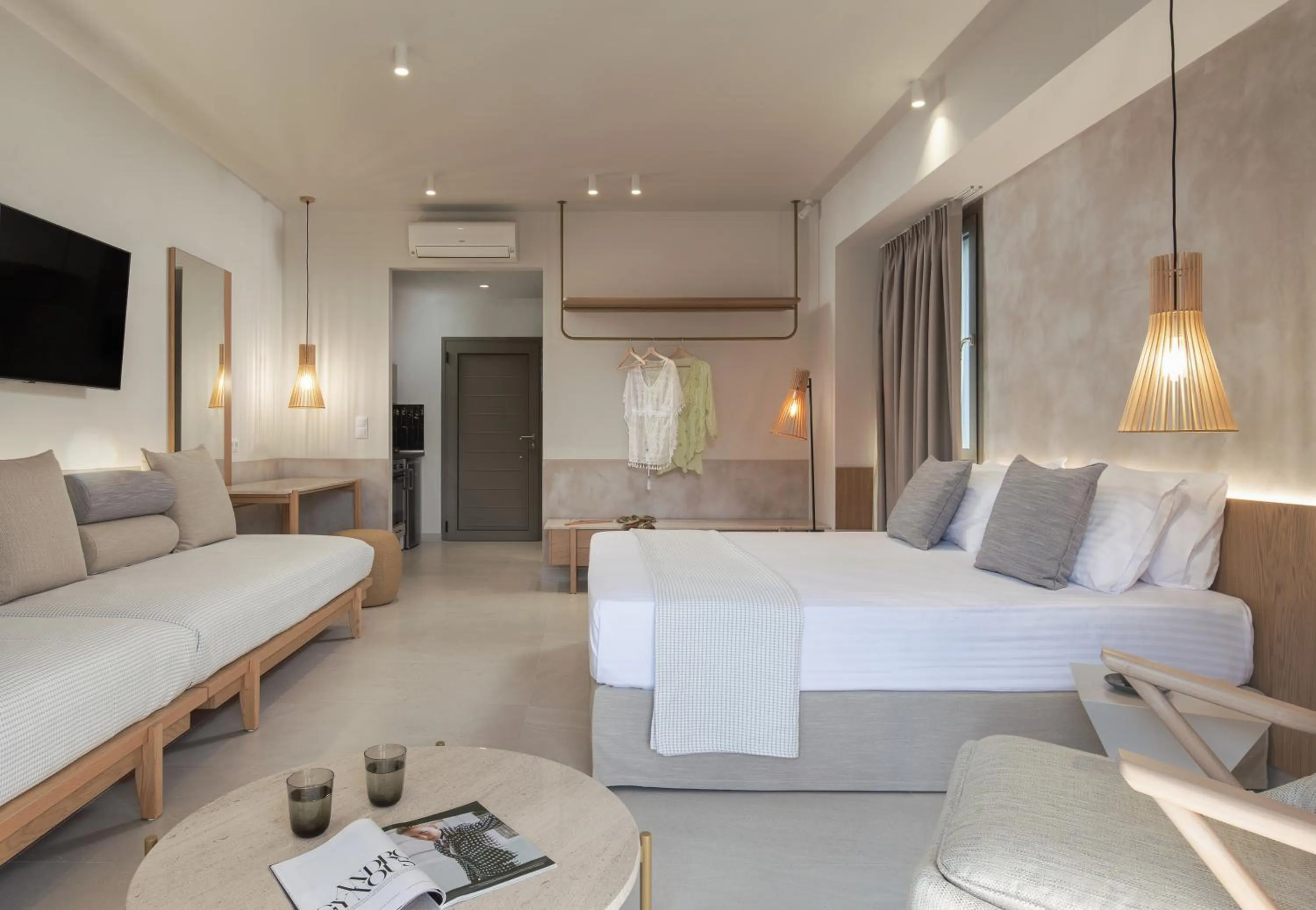 Photo of the whole room, Bed in Philoxenia Hotel