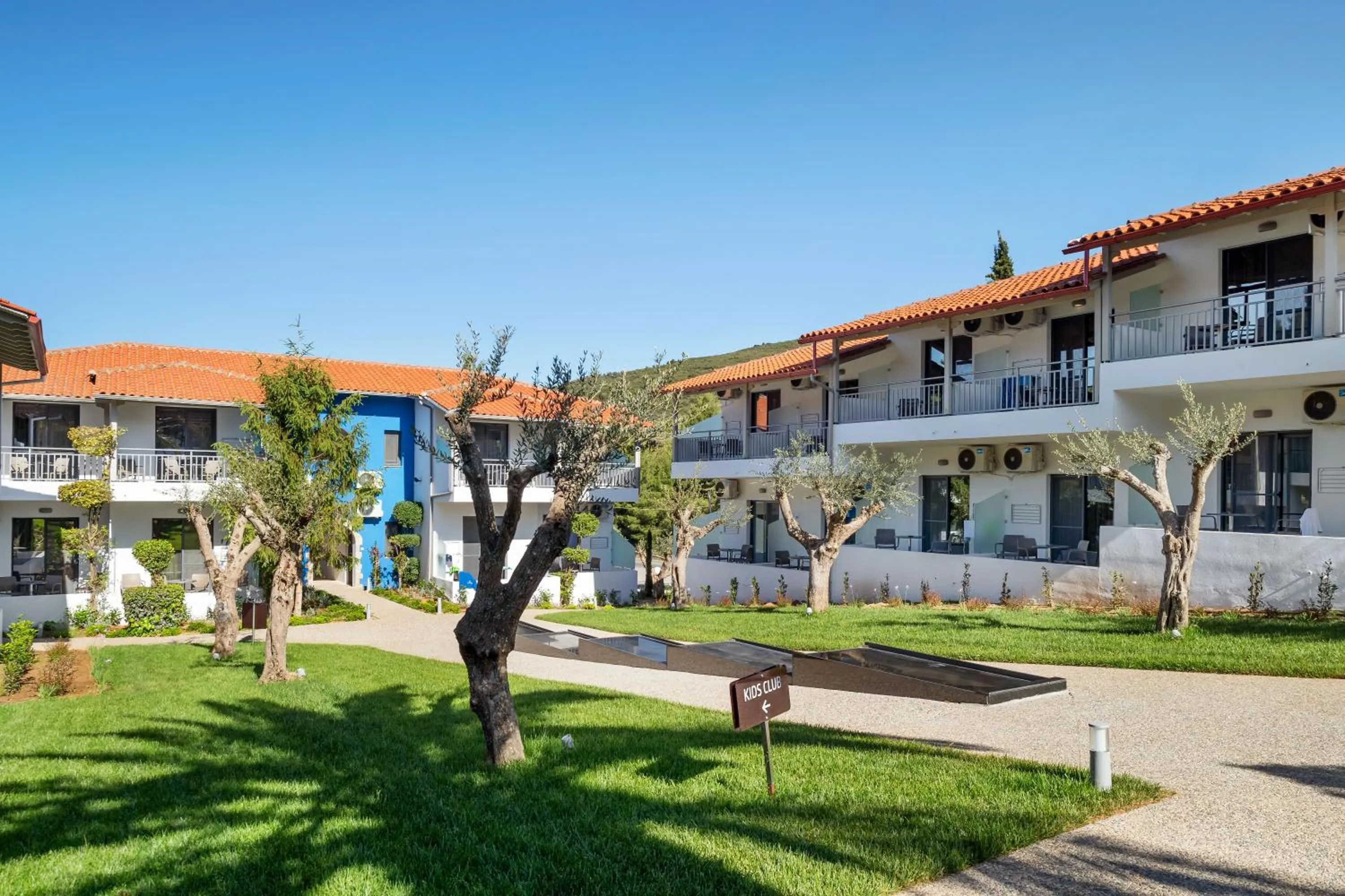 Property building in Philoxenia Hotel