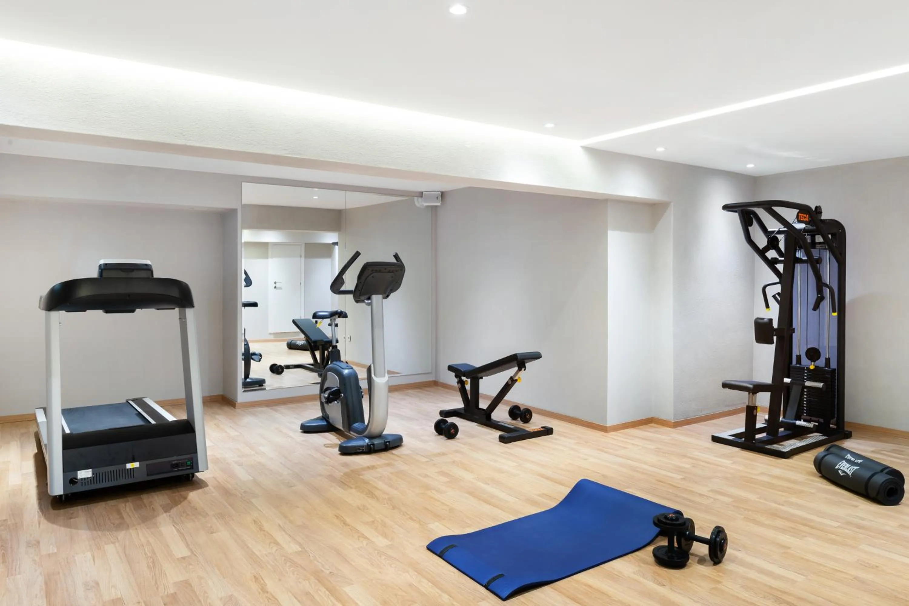 Fitness centre/facilities in Philoxenia Hotel