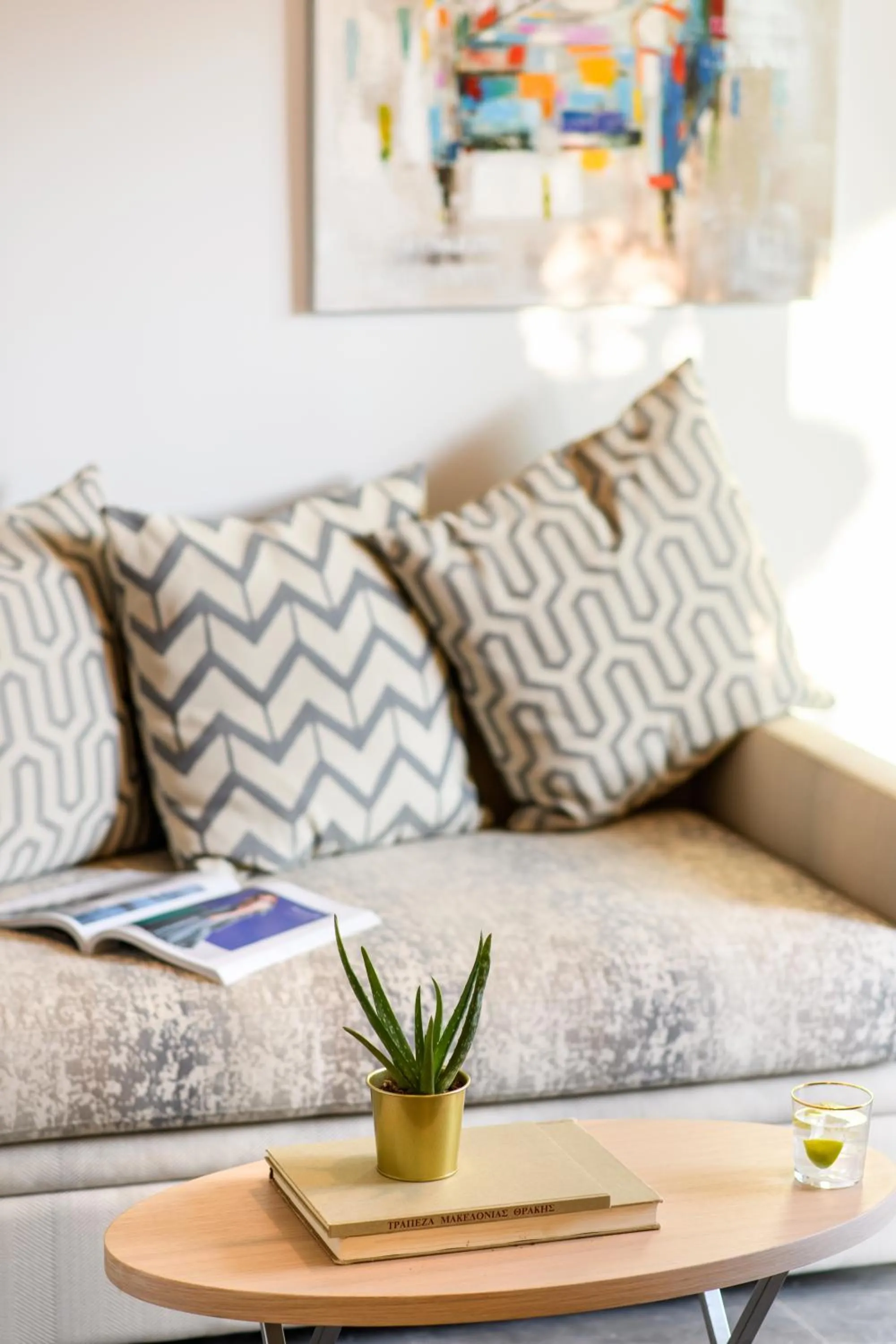 Living room in Philoxenia Hotel