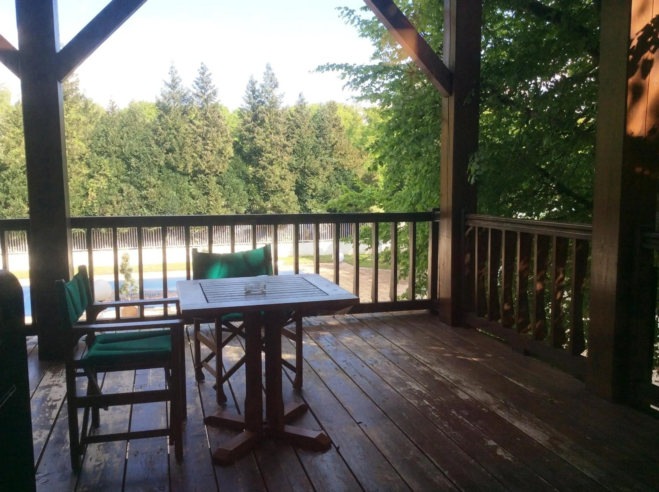 Balcony/Terrace in Hotel La Chaumiere