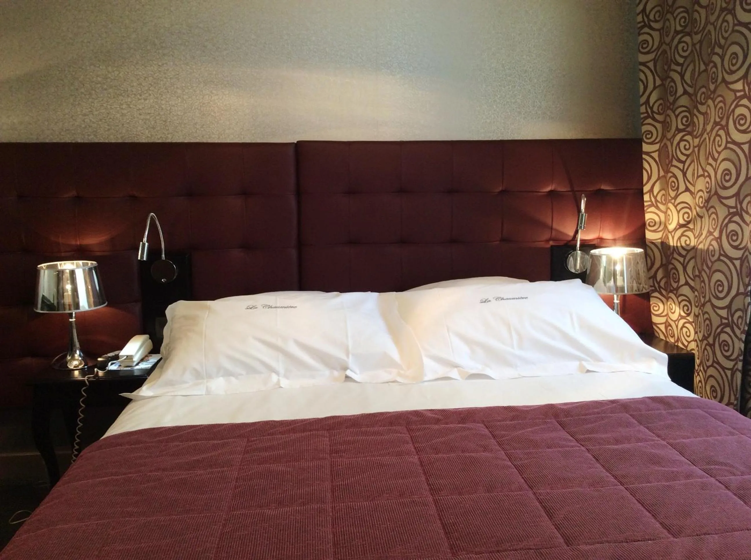 Bedroom, Bed in Hotel La Chaumiere