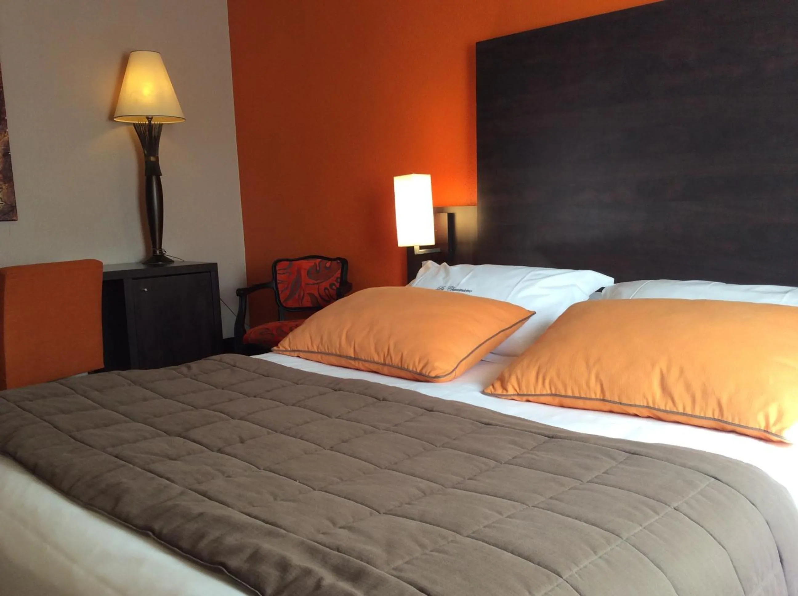 Bedroom, Bed in Hotel La Chaumiere