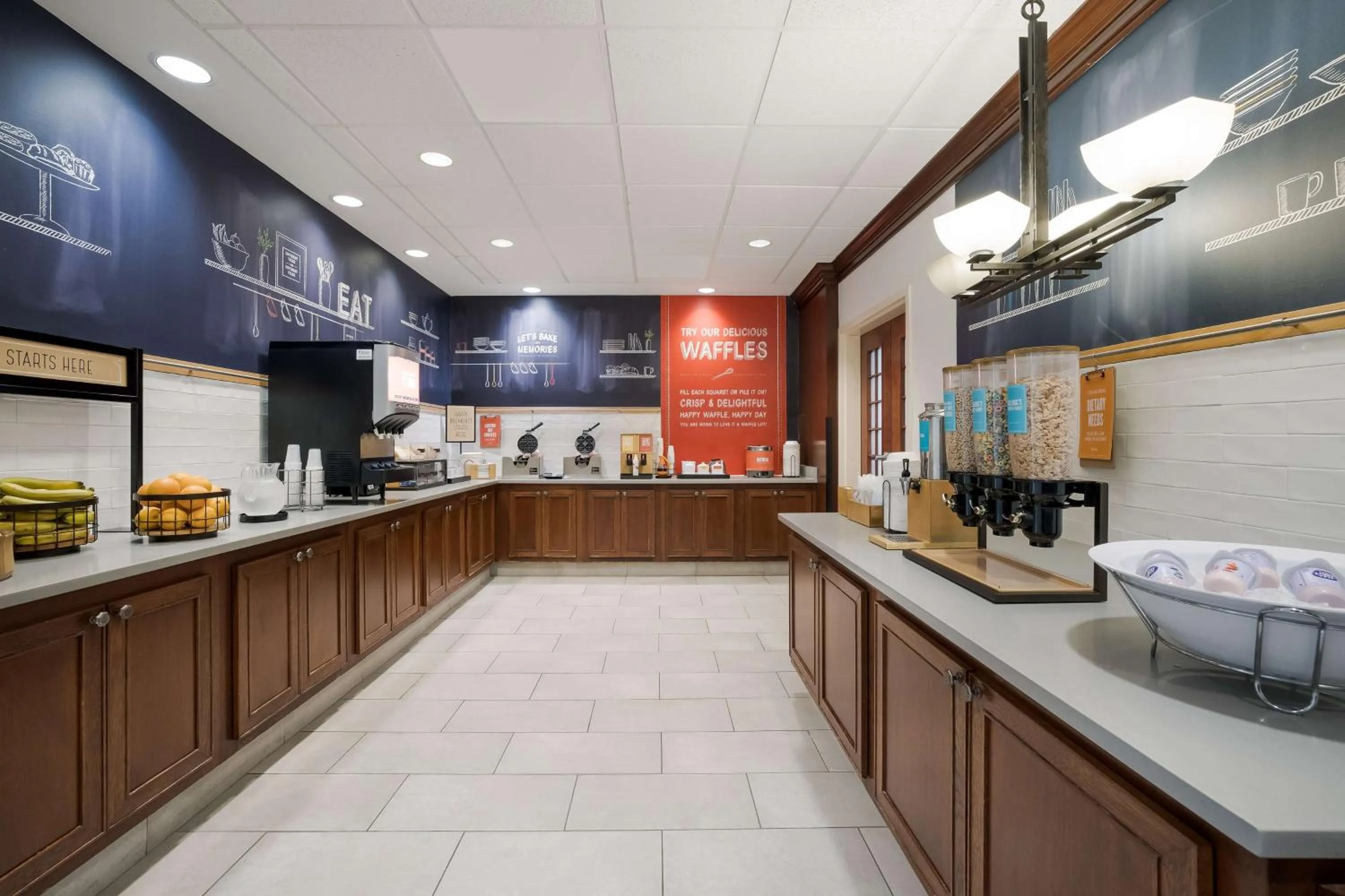 Breakfast in Hampton Inn McHenry