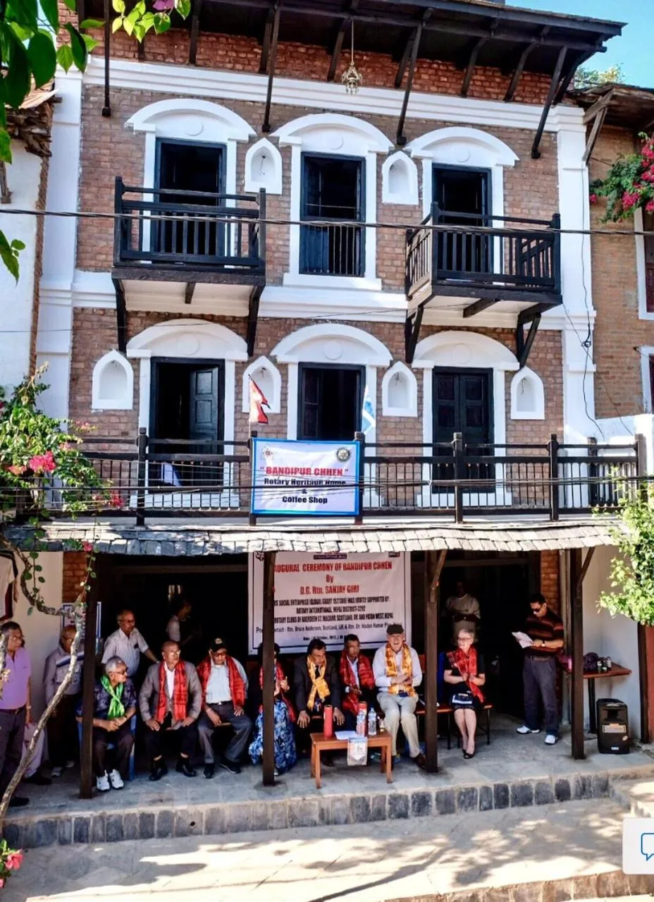 Bird's eye view in Bandipur chhen