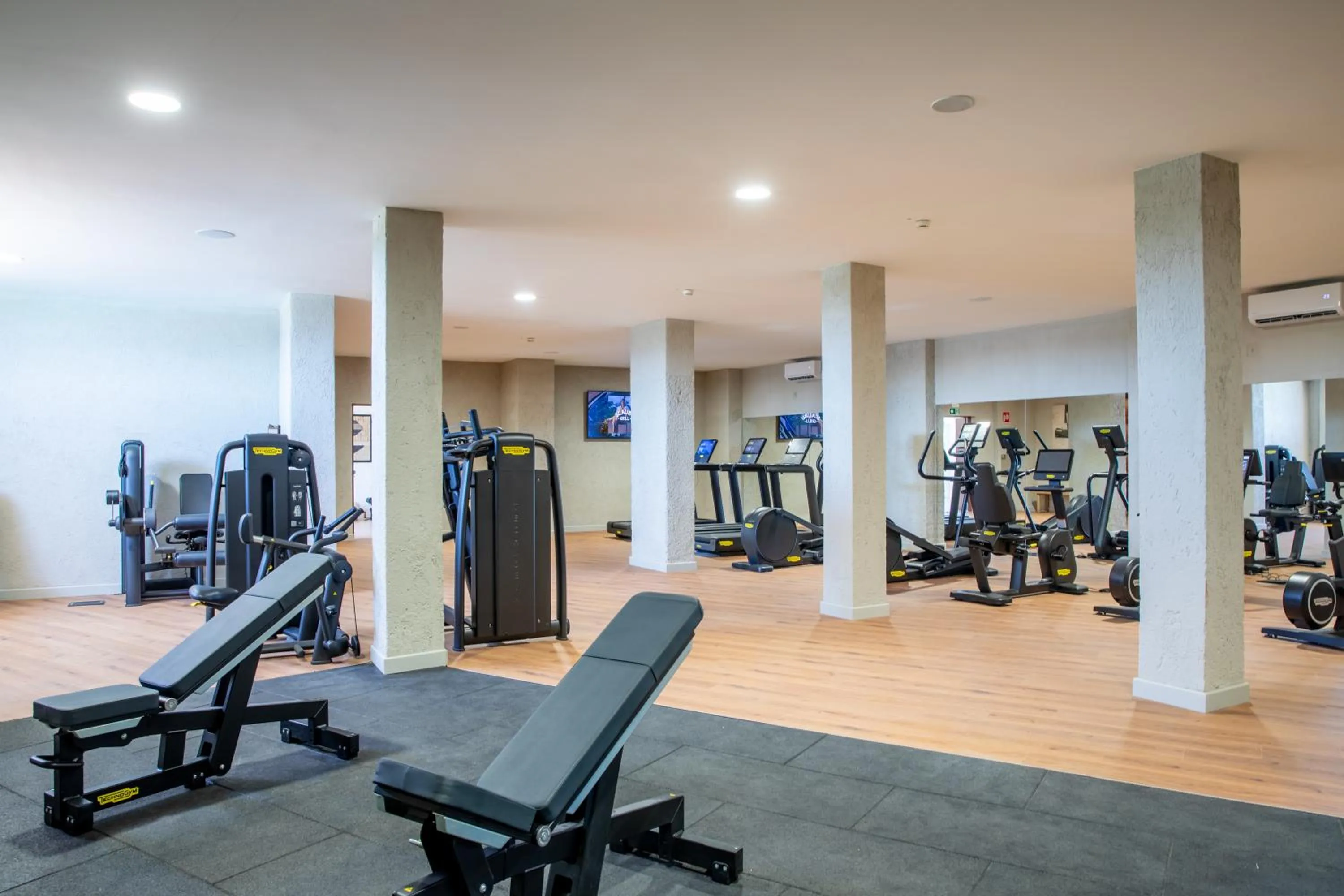 Fitness centre/facilities in Mangia's Sardinia Resort