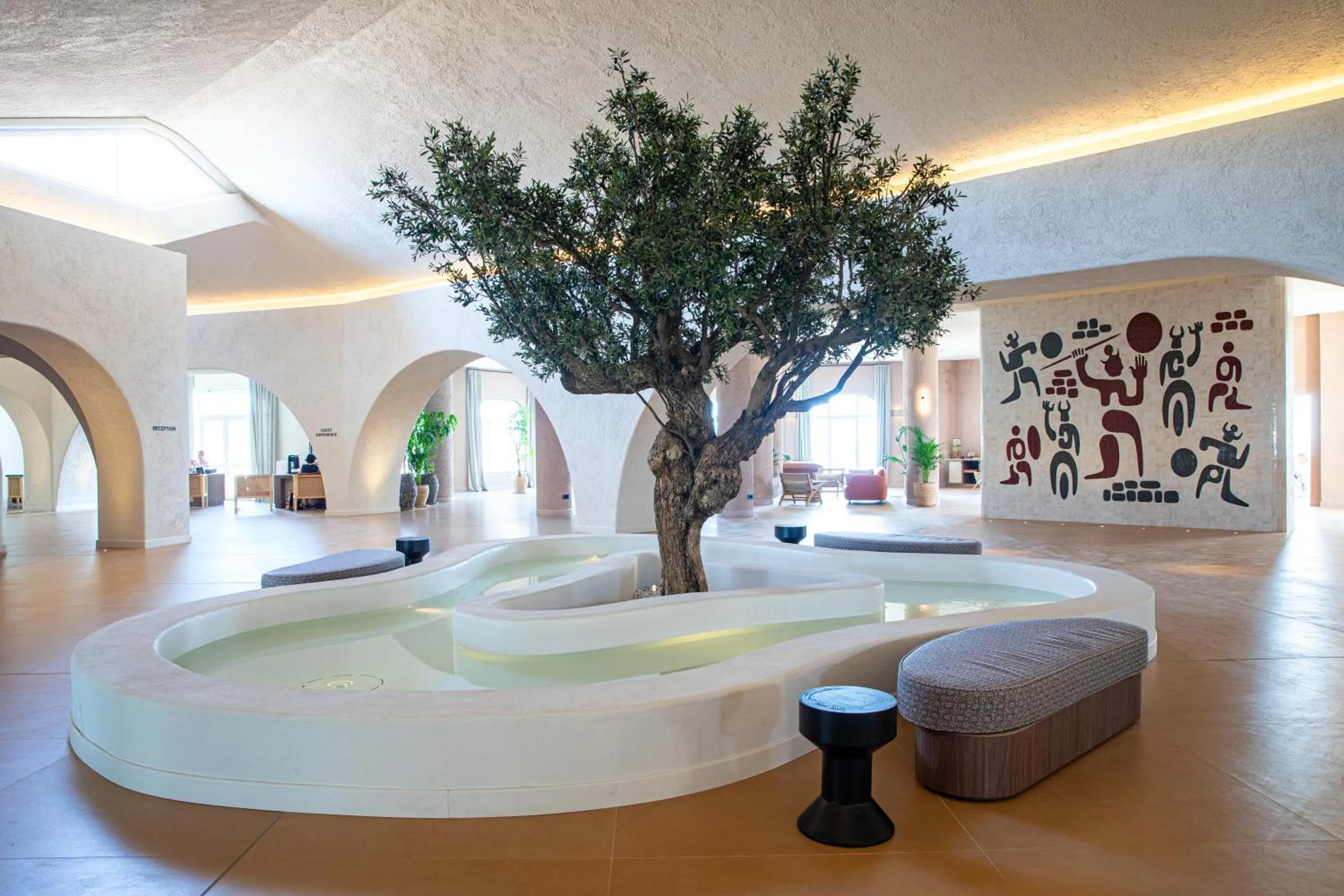 Lobby or reception in Mangia's Sardinia Resort