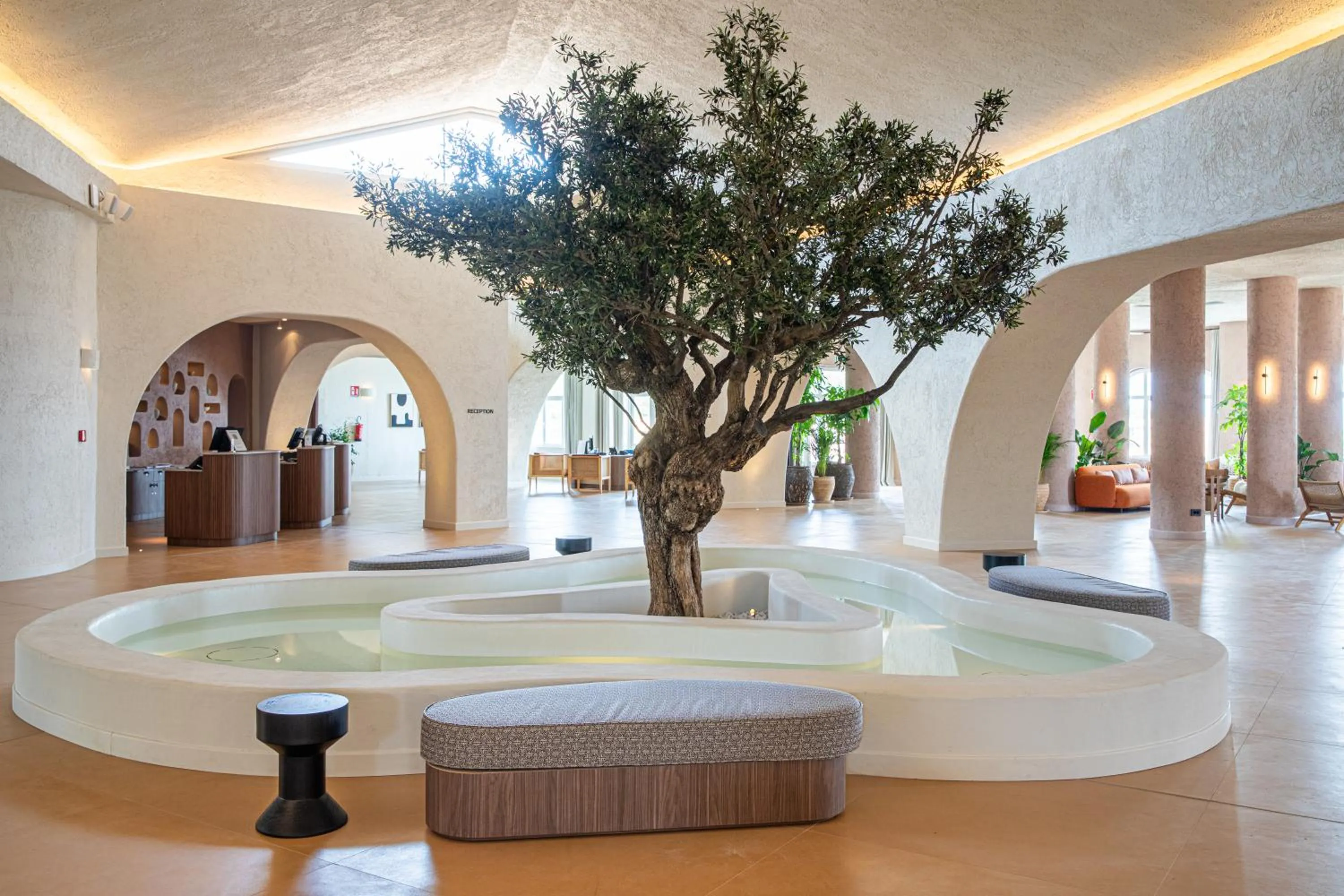 Lobby or reception in Mangia's Sardinia Resort