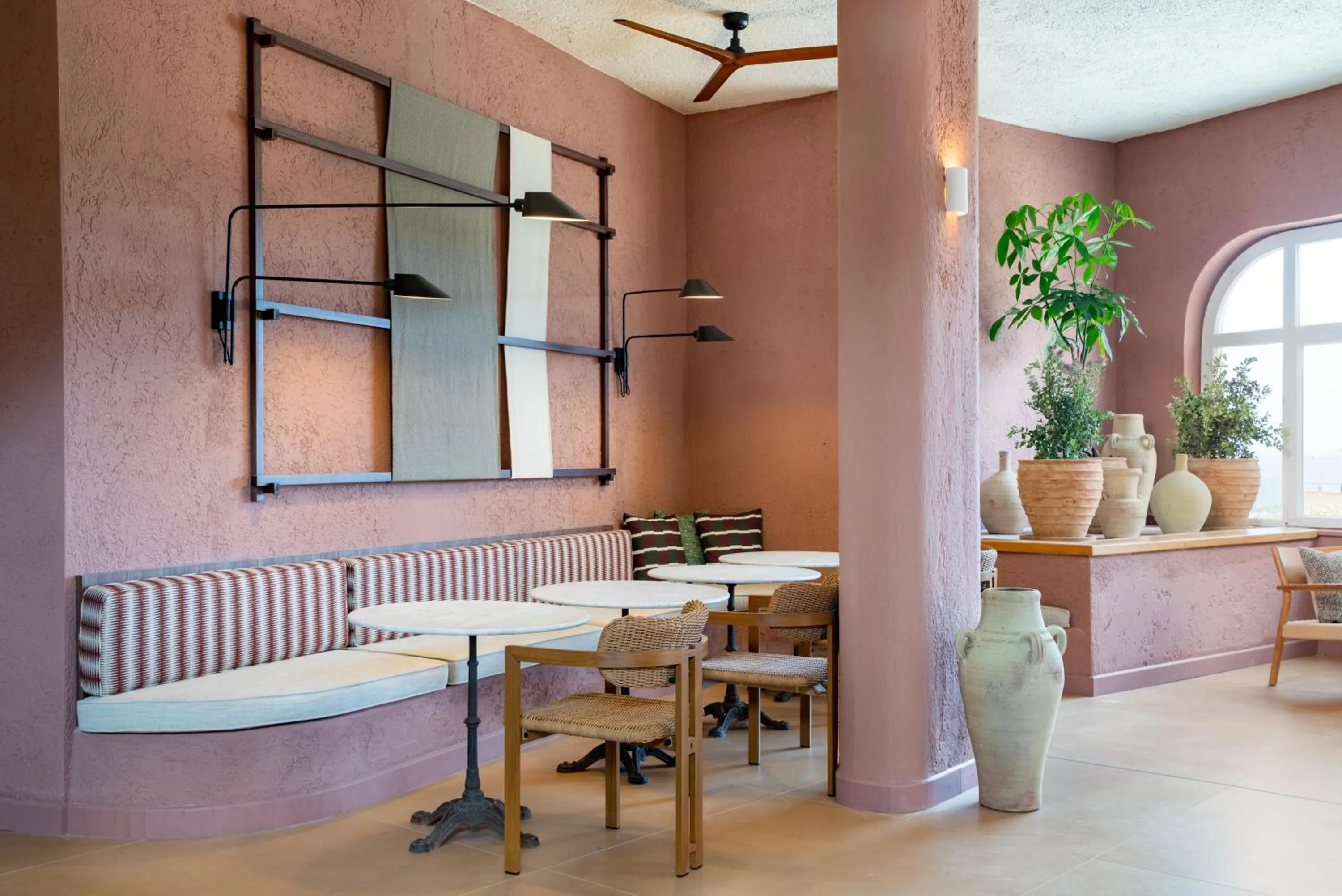 Lobby or reception in Mangia's Sardinia Resort