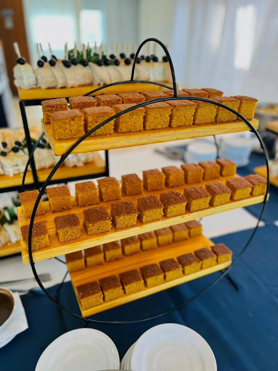 Buffet breakfast in Golden Tulip Porto Vitória