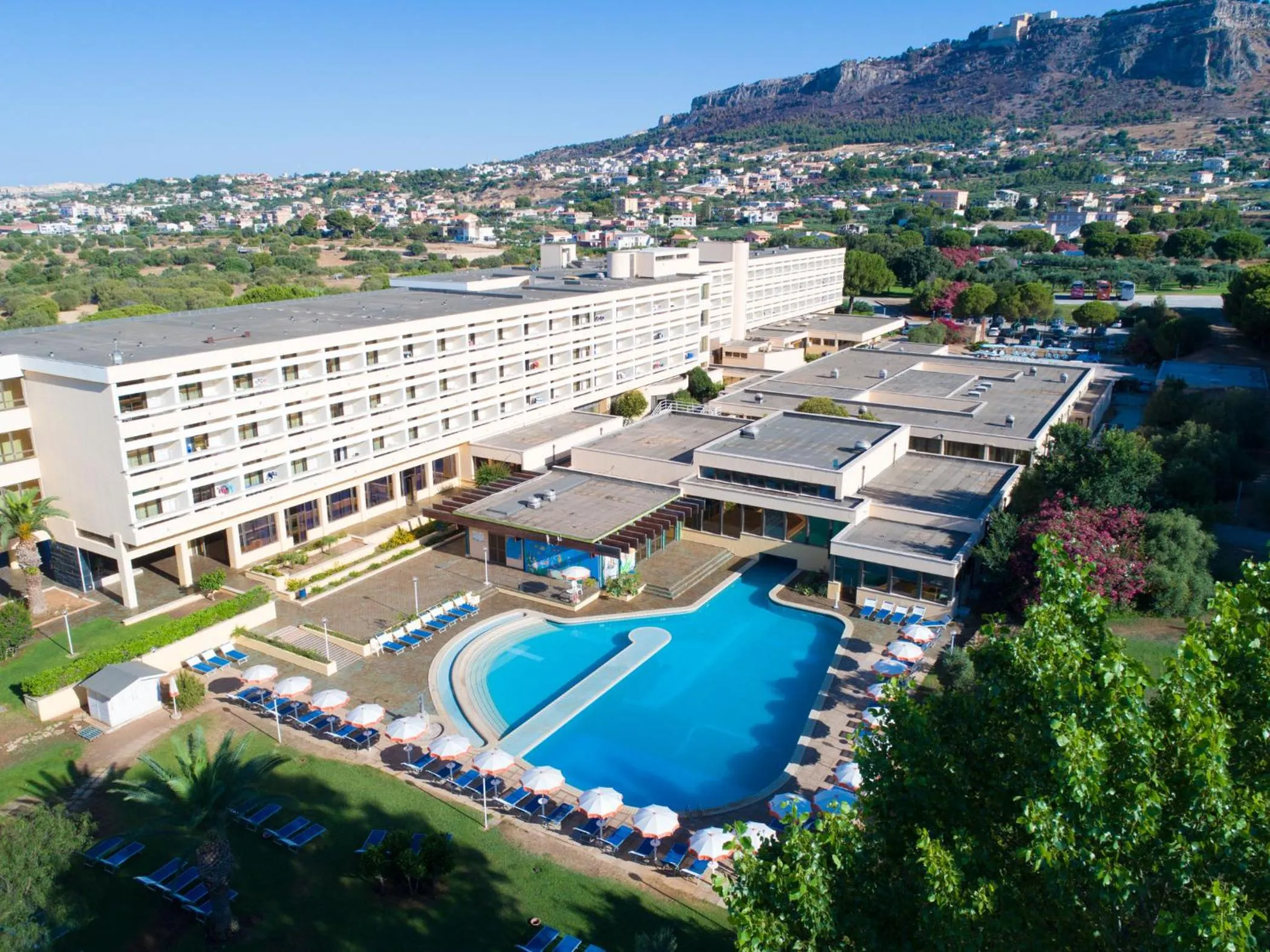 Bird's eye view in MClub Lipari