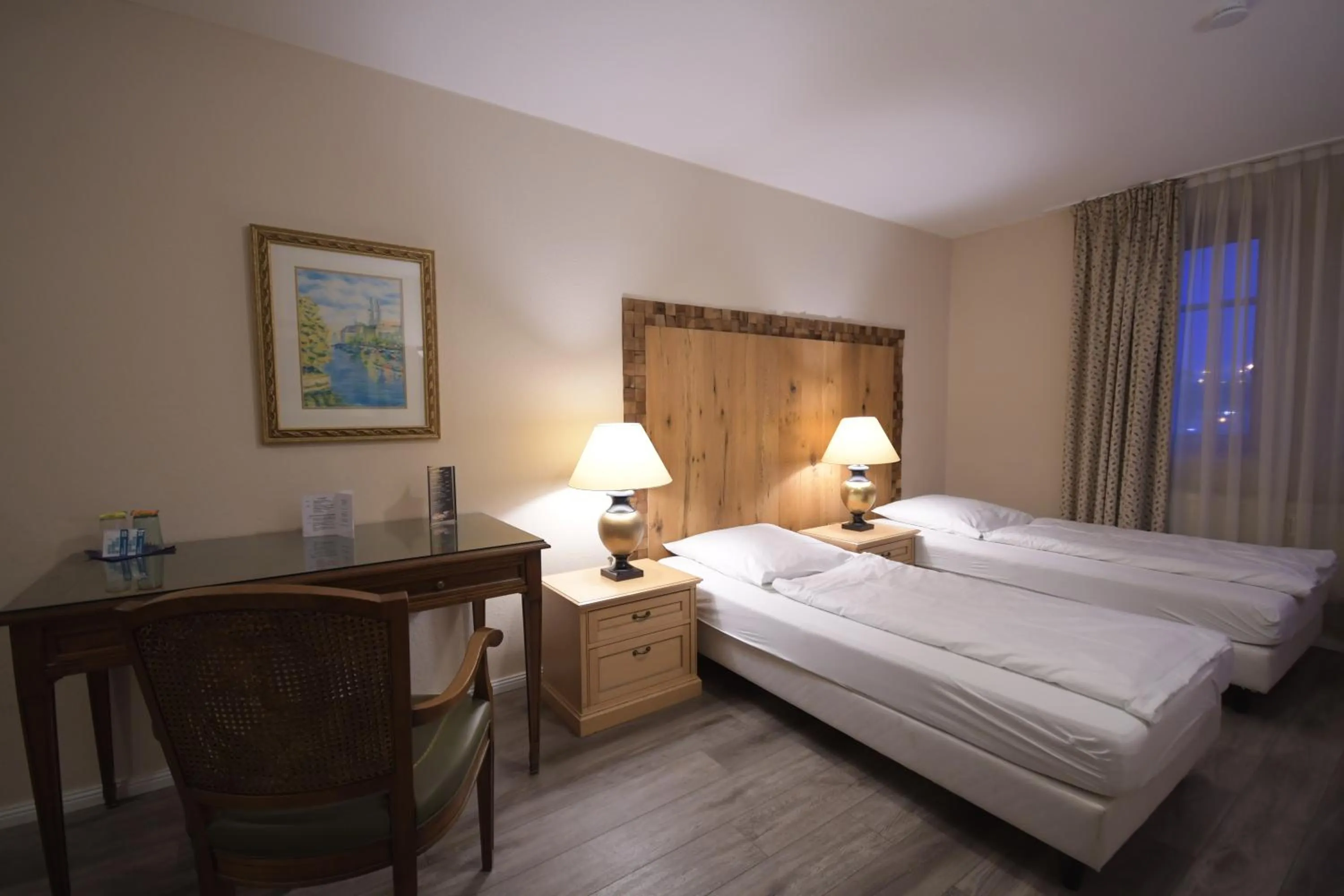 Photo of the whole room, Bed in Gästehaus Bavaria