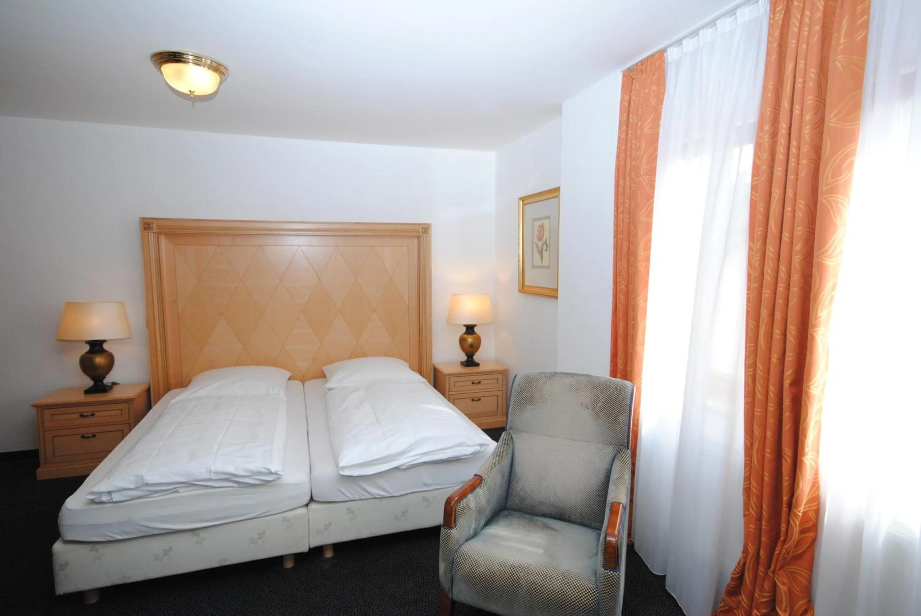 Photo of the whole room, Bed in Gästehaus Bavaria