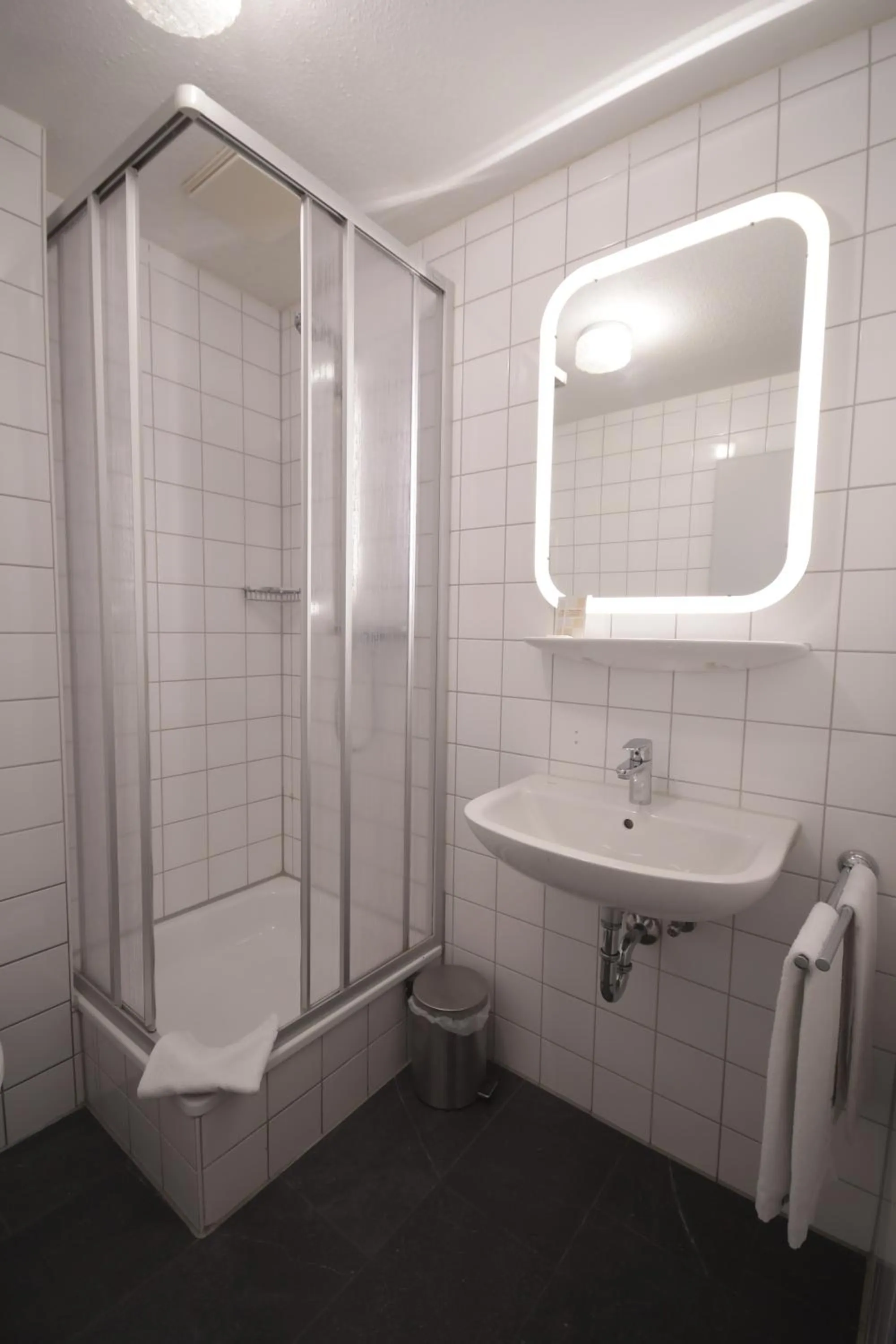 Bathroom in Gästehaus Bavaria