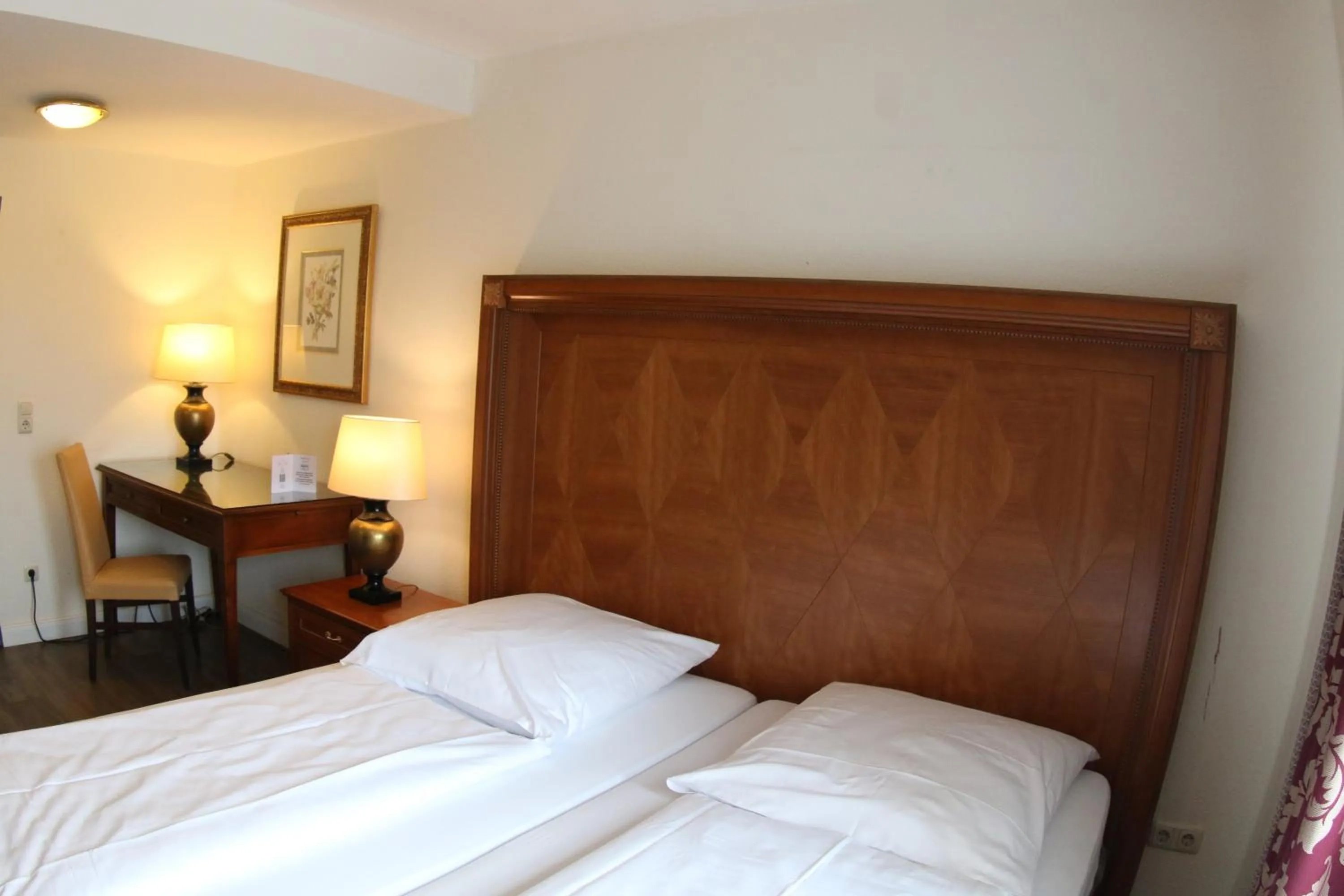 Photo of the whole room, Bed in Gästehaus Bavaria