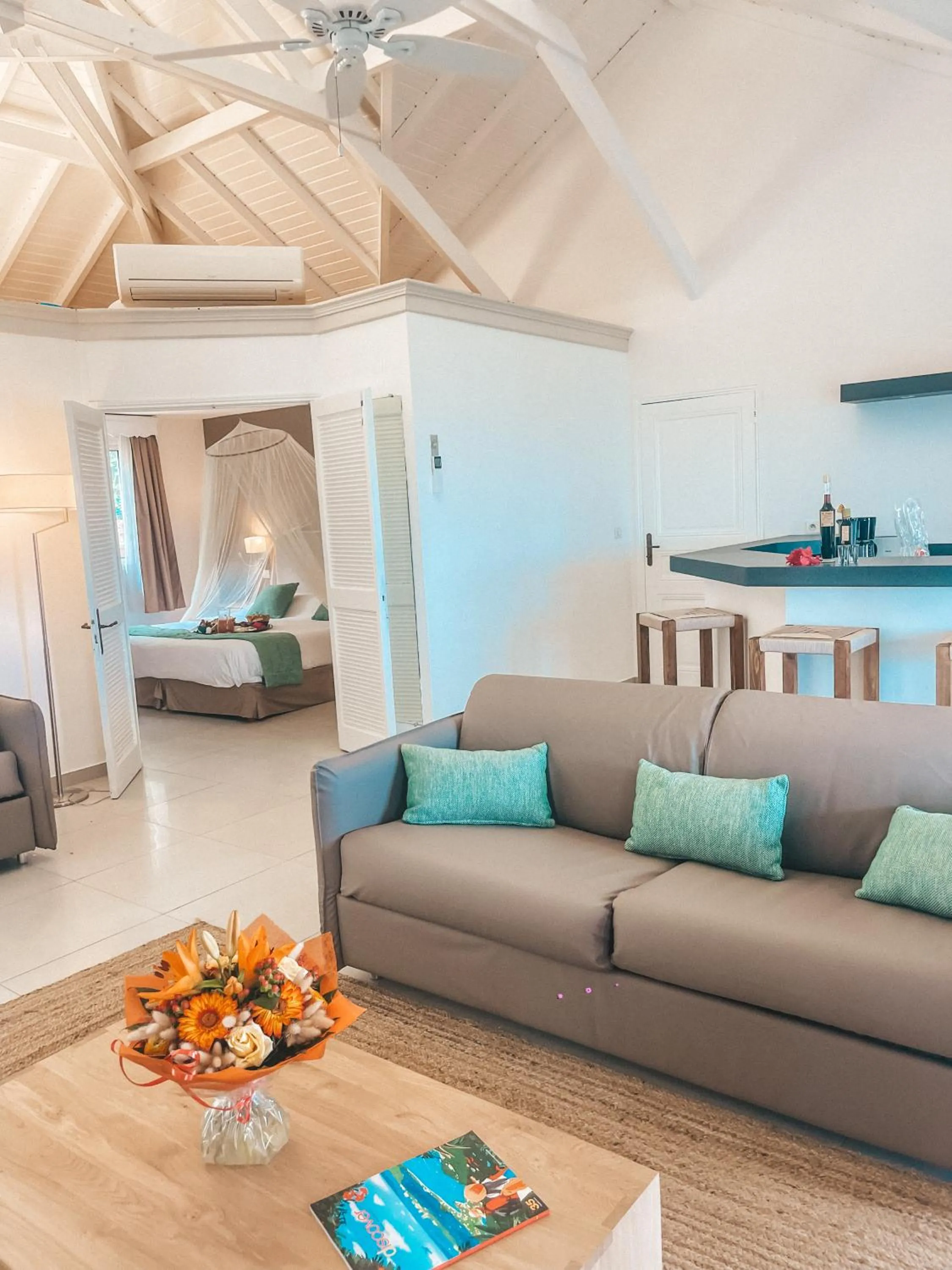 Living room in Hotel La Plantation