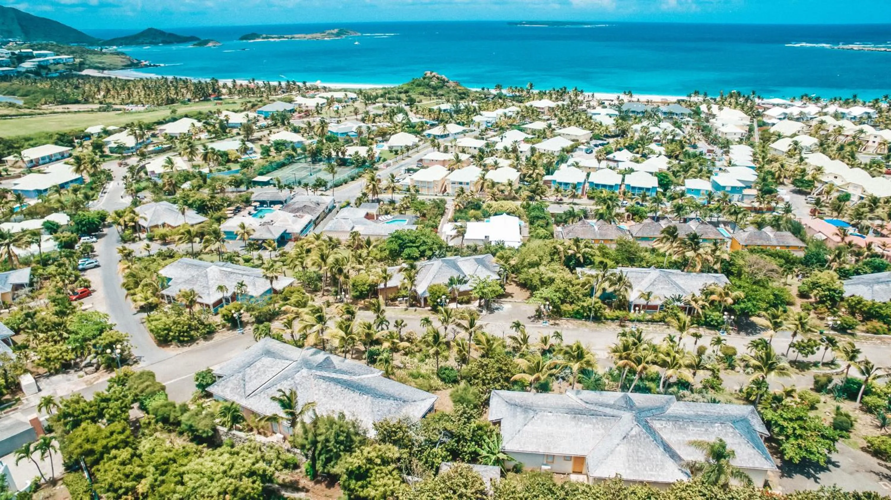 Bird's eye view in Hotel La Plantation