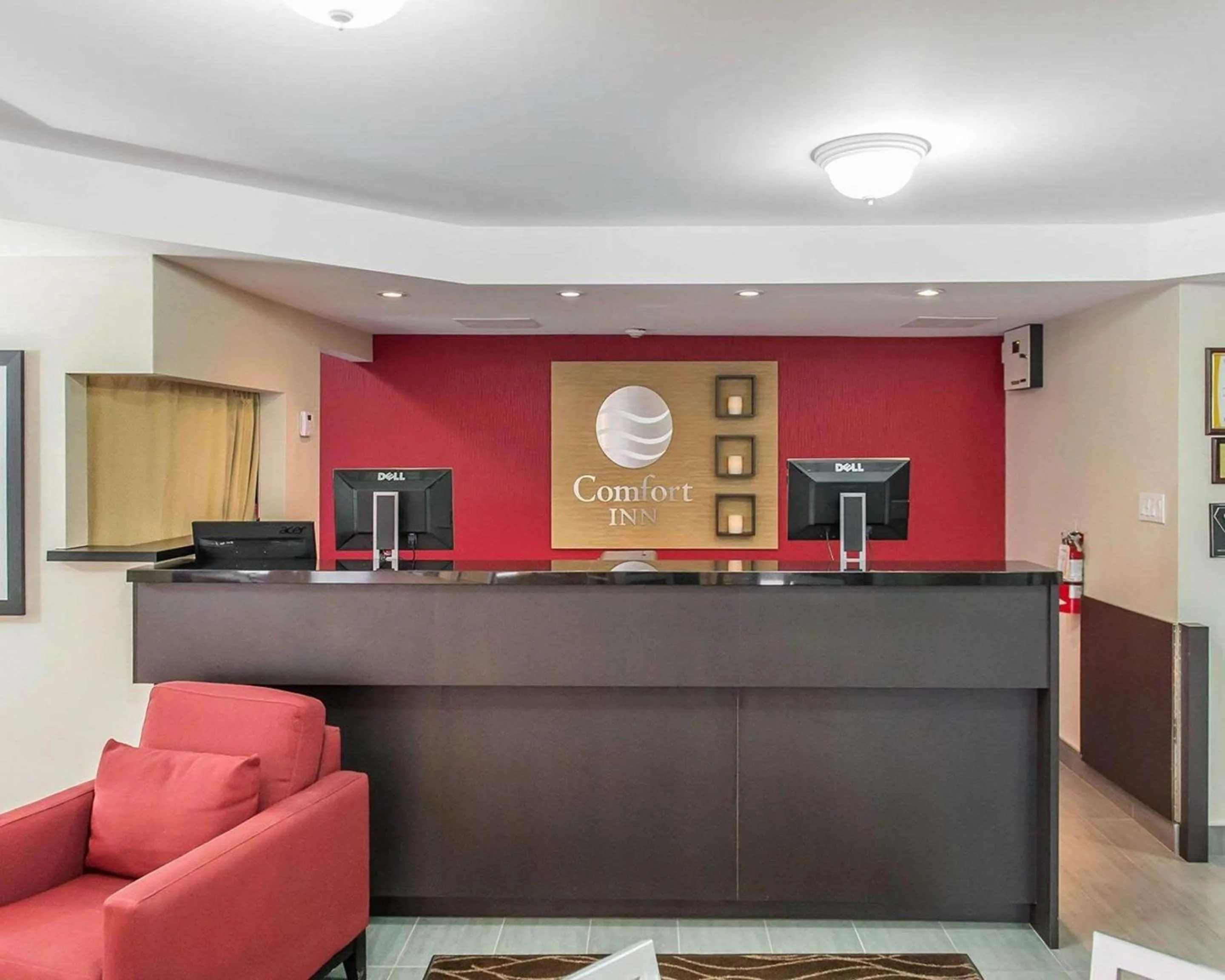 Lobby or reception in Comfort Inn