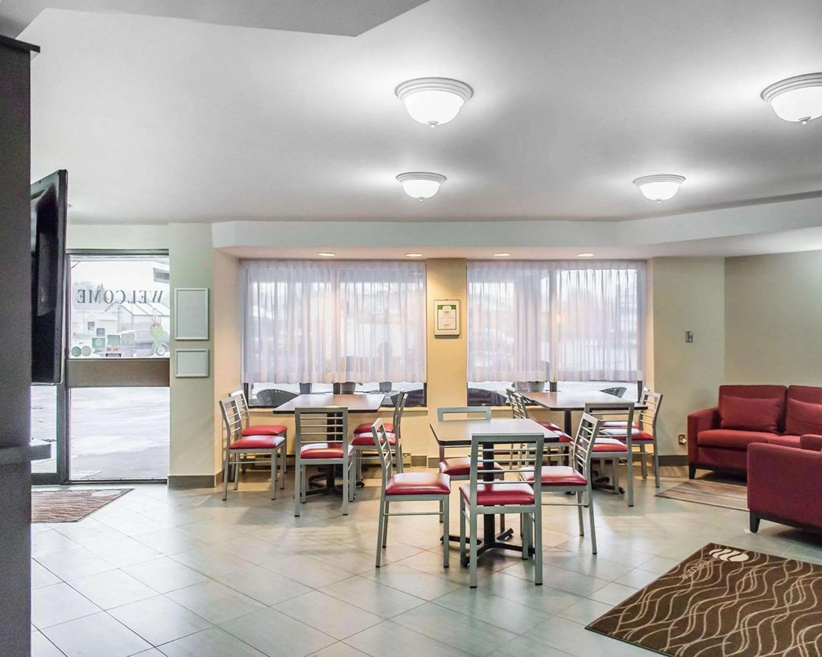 Lobby or reception in Comfort Inn