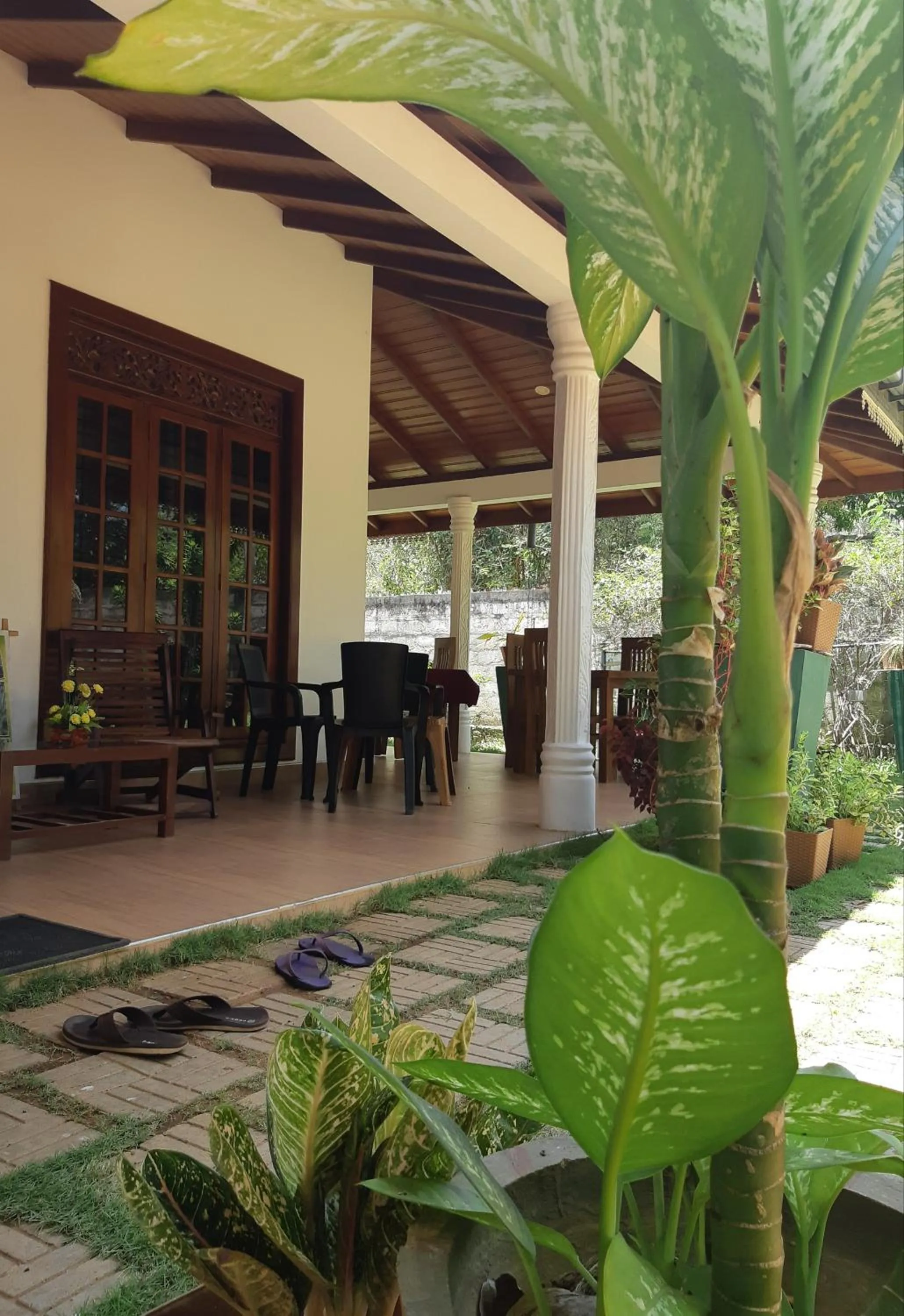 Patio in Tamarind Tamarind Resort, Tourist Board Approved