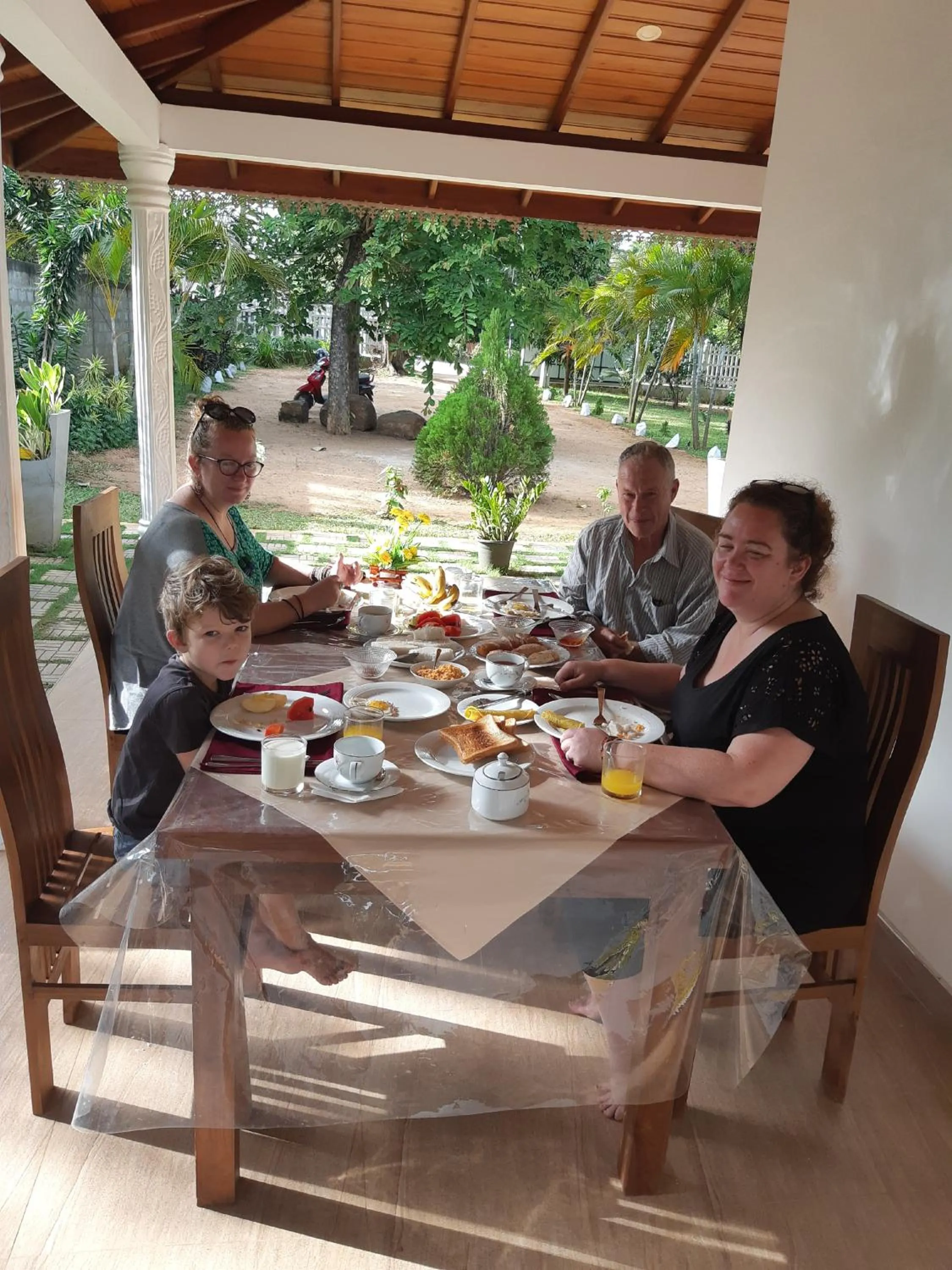 Asian breakfast in Tamarind Tamarind Resort, Tourist Board Approved