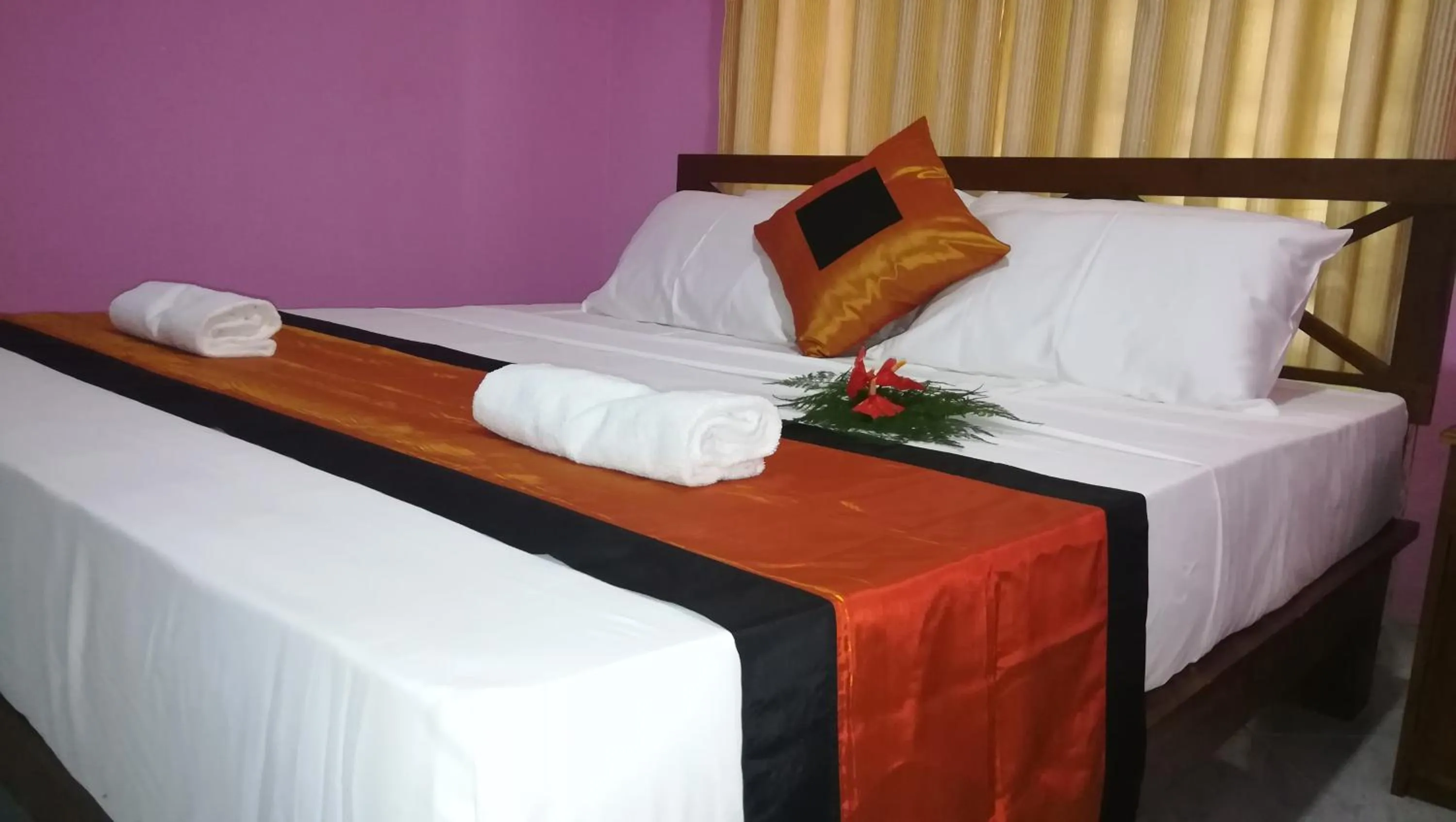 Bed in Tamarind Tamarind Resort, Tourist Board Approved