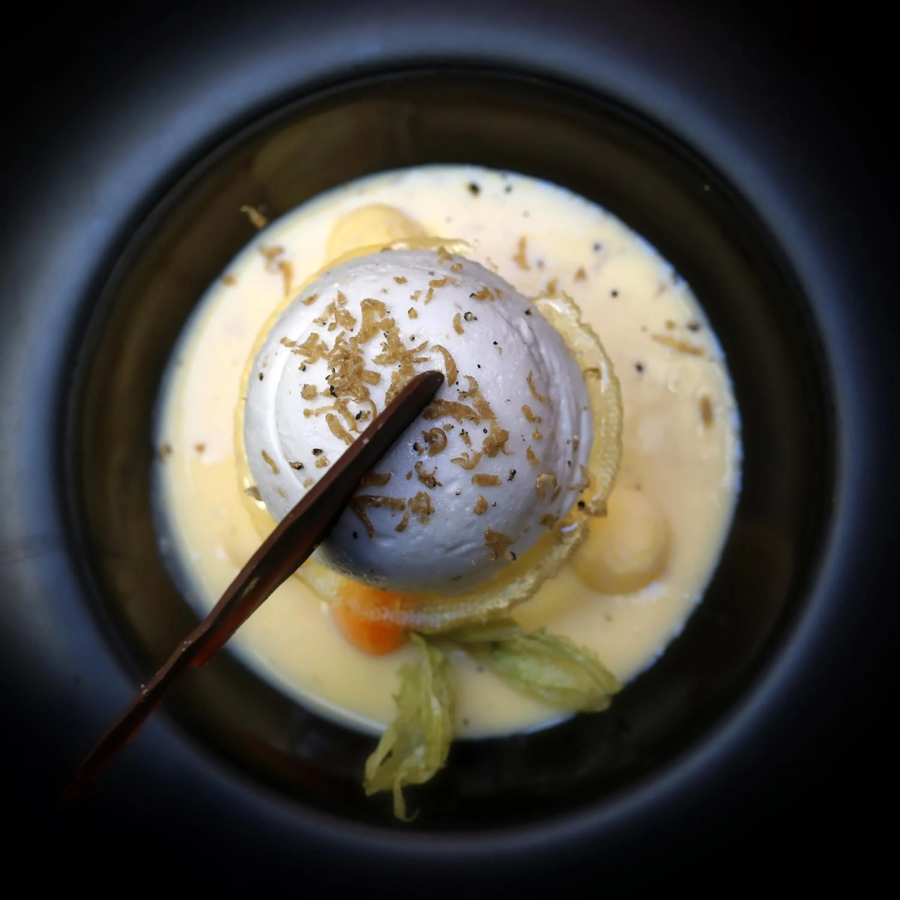 Food close-up in Logis Auberge Des Moissons