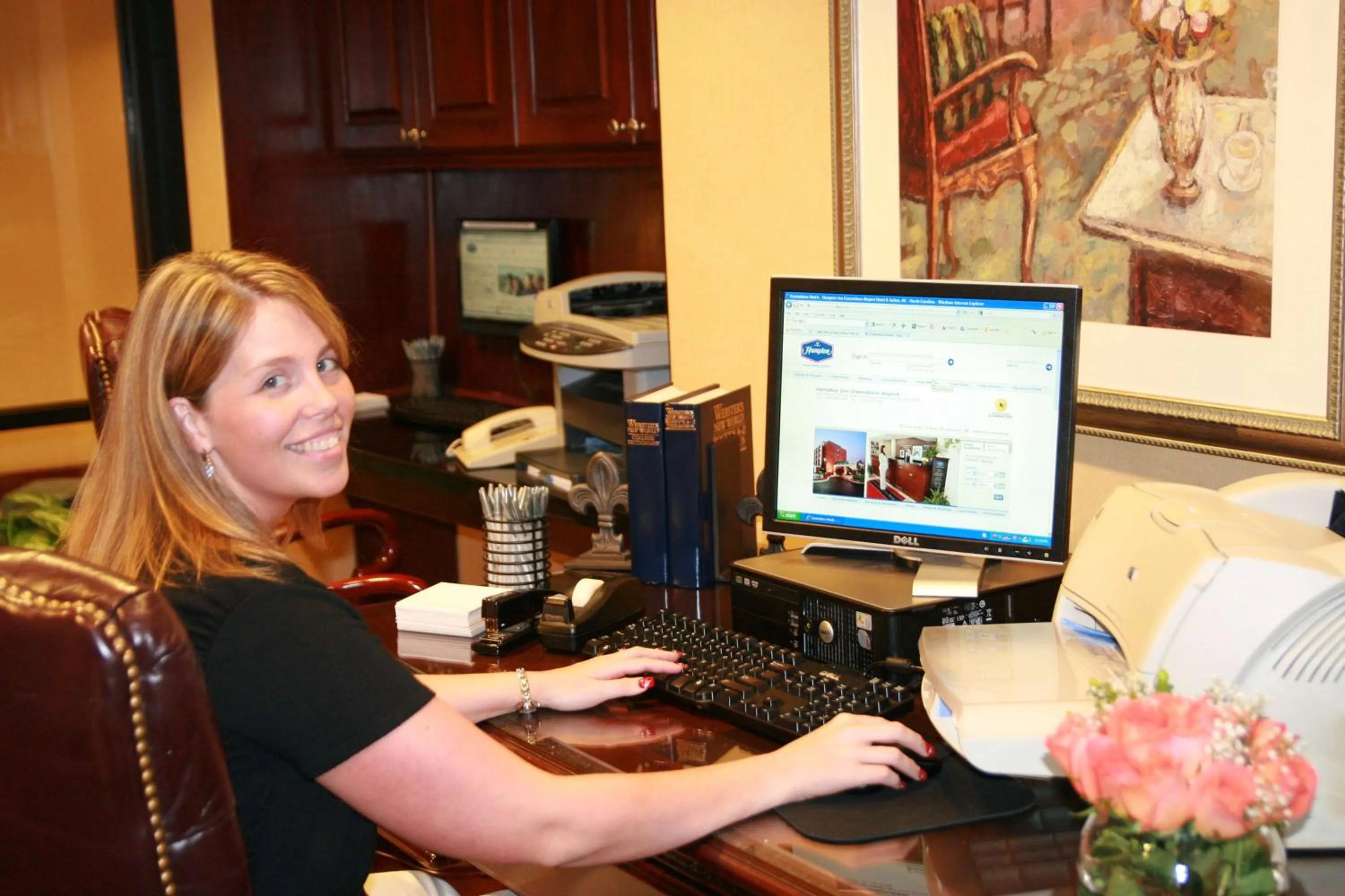 Business facilities in Hampton Inn Greensboro Airport