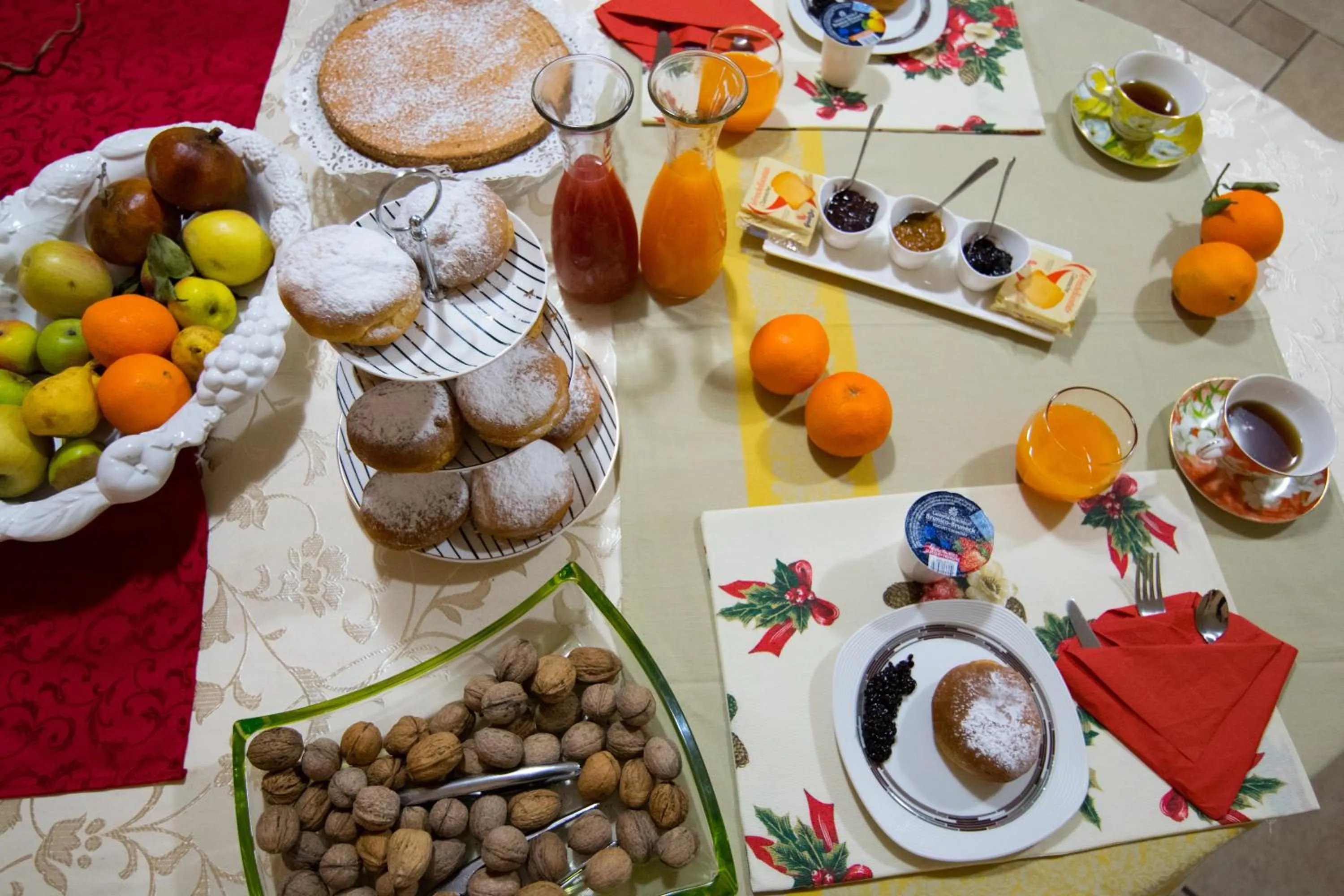 Breakfast in B&B AL VICOLO DI MEZZO