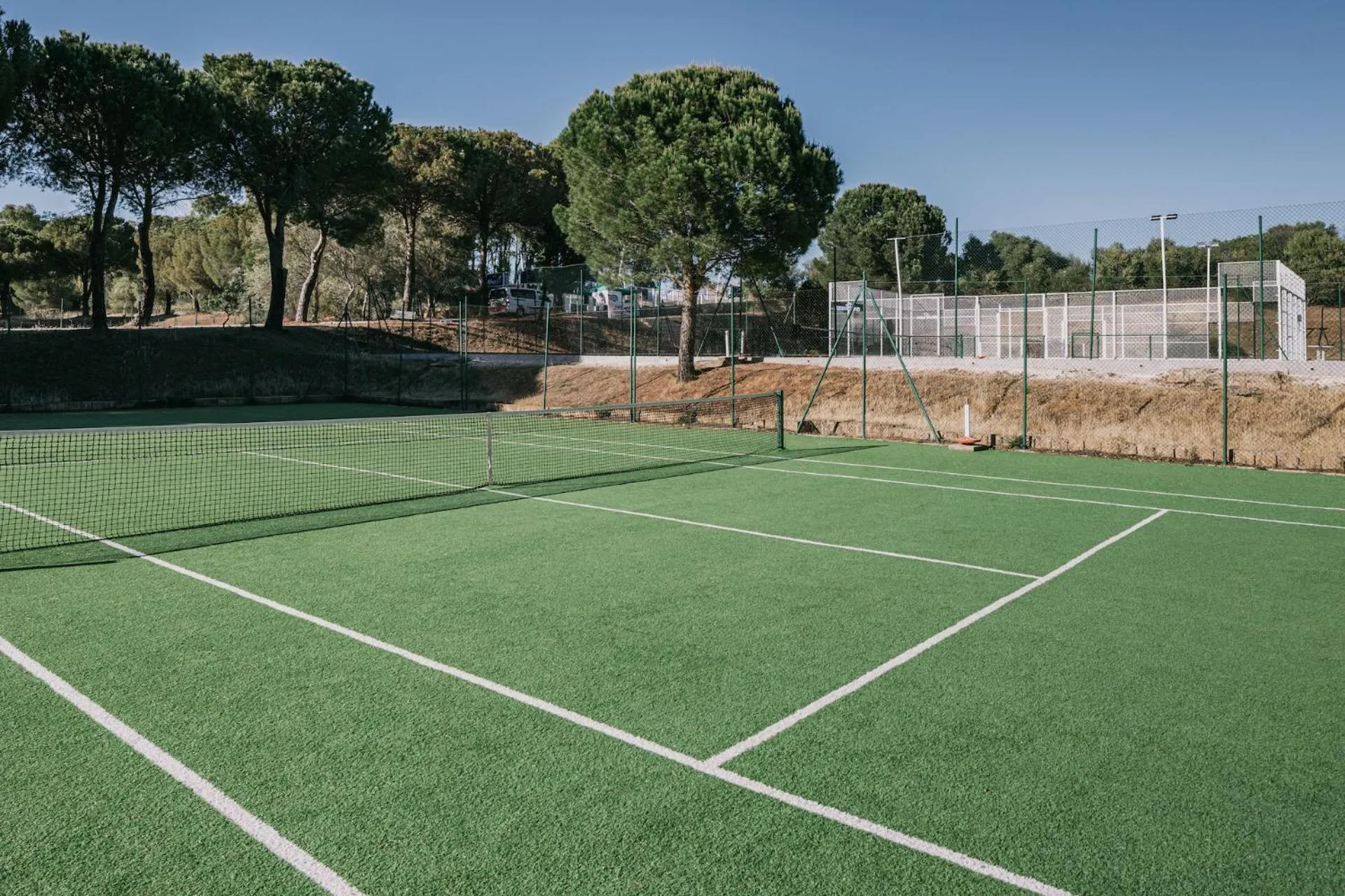 Tennis court in MClub Alicudi