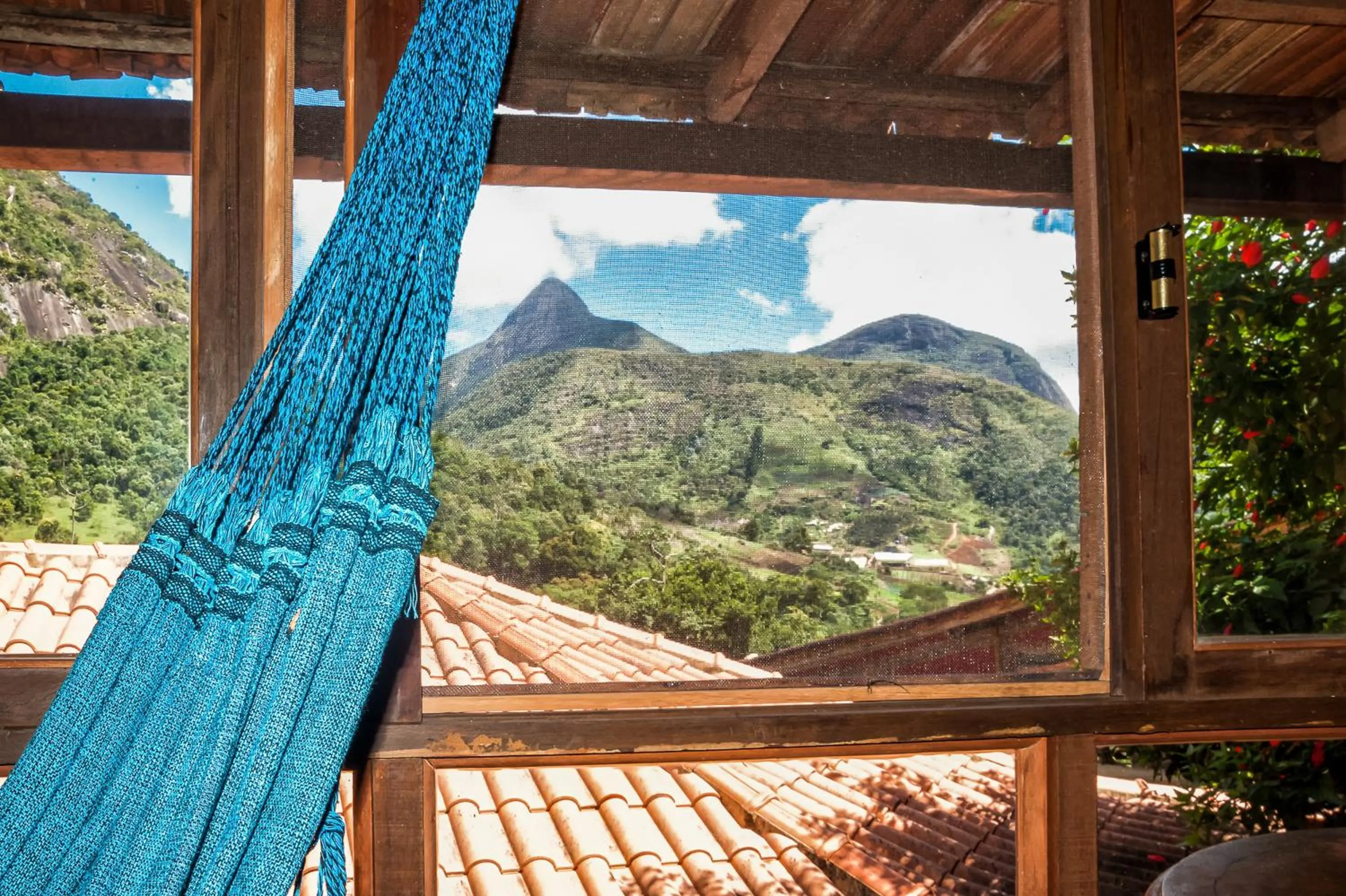 Mountain view in Pousada Paraíso Açú