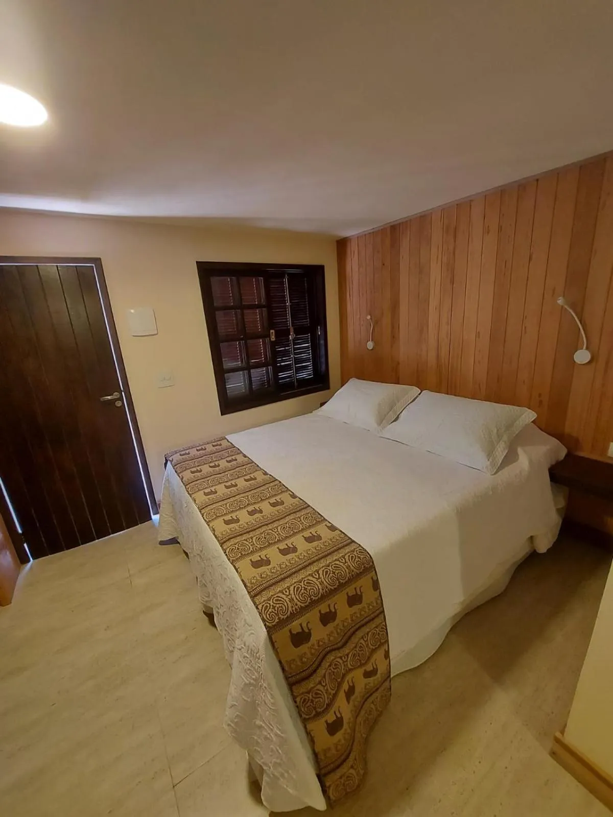 Bed in Pousada Paraíso Açú