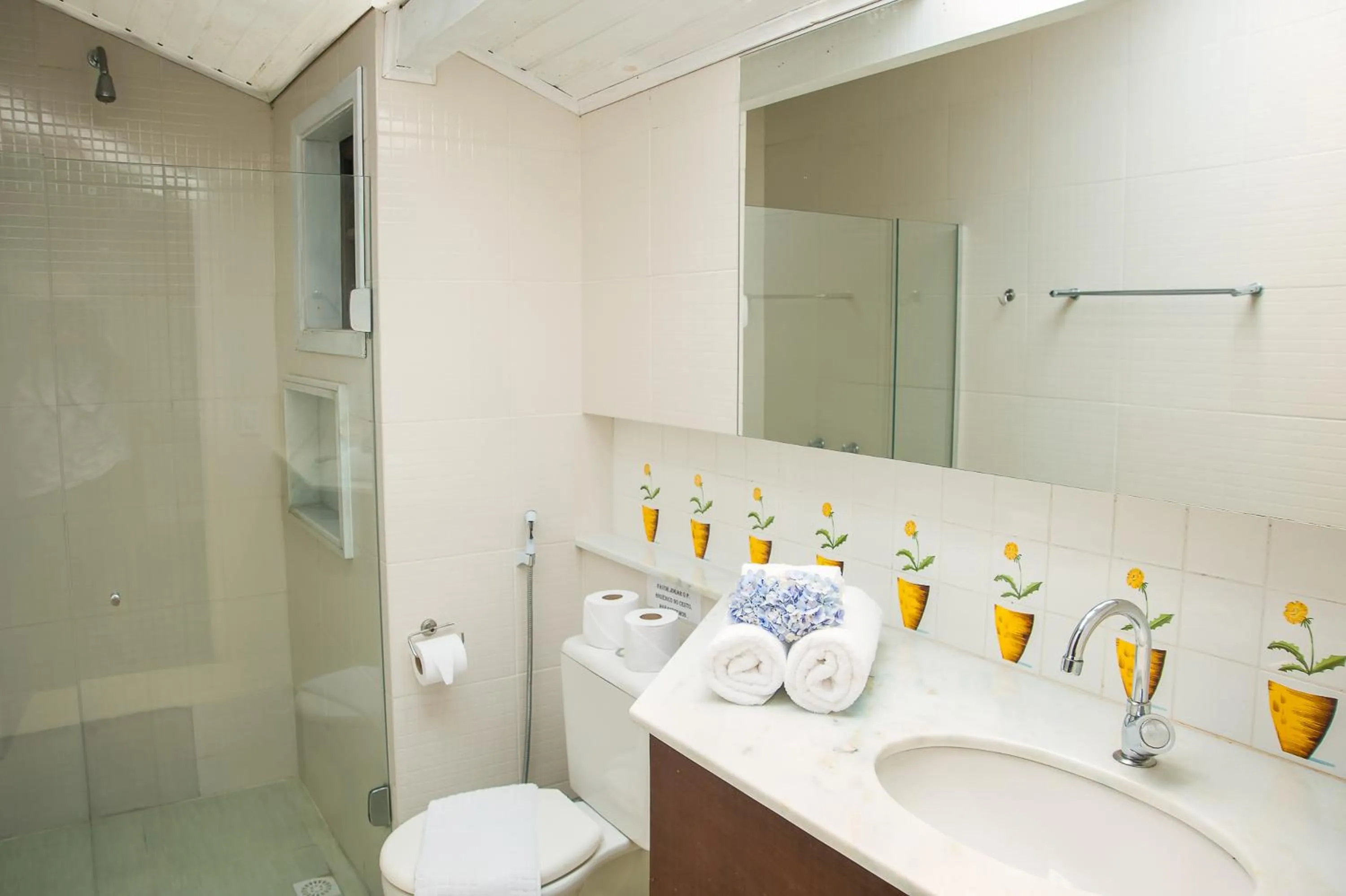 Bathroom in Pousada Paraíso Açú