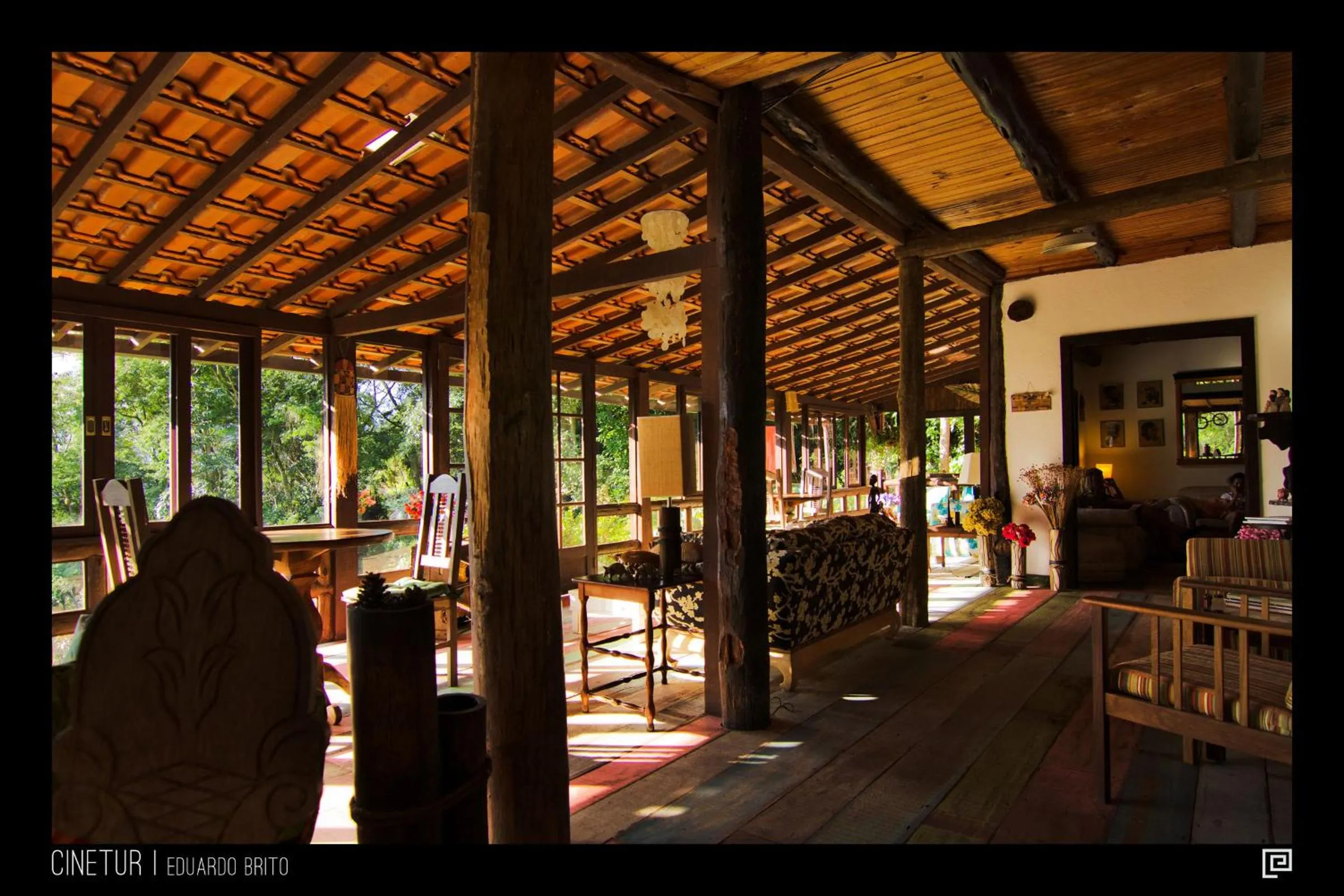 Text overlay in Pousada Paraíso Açú