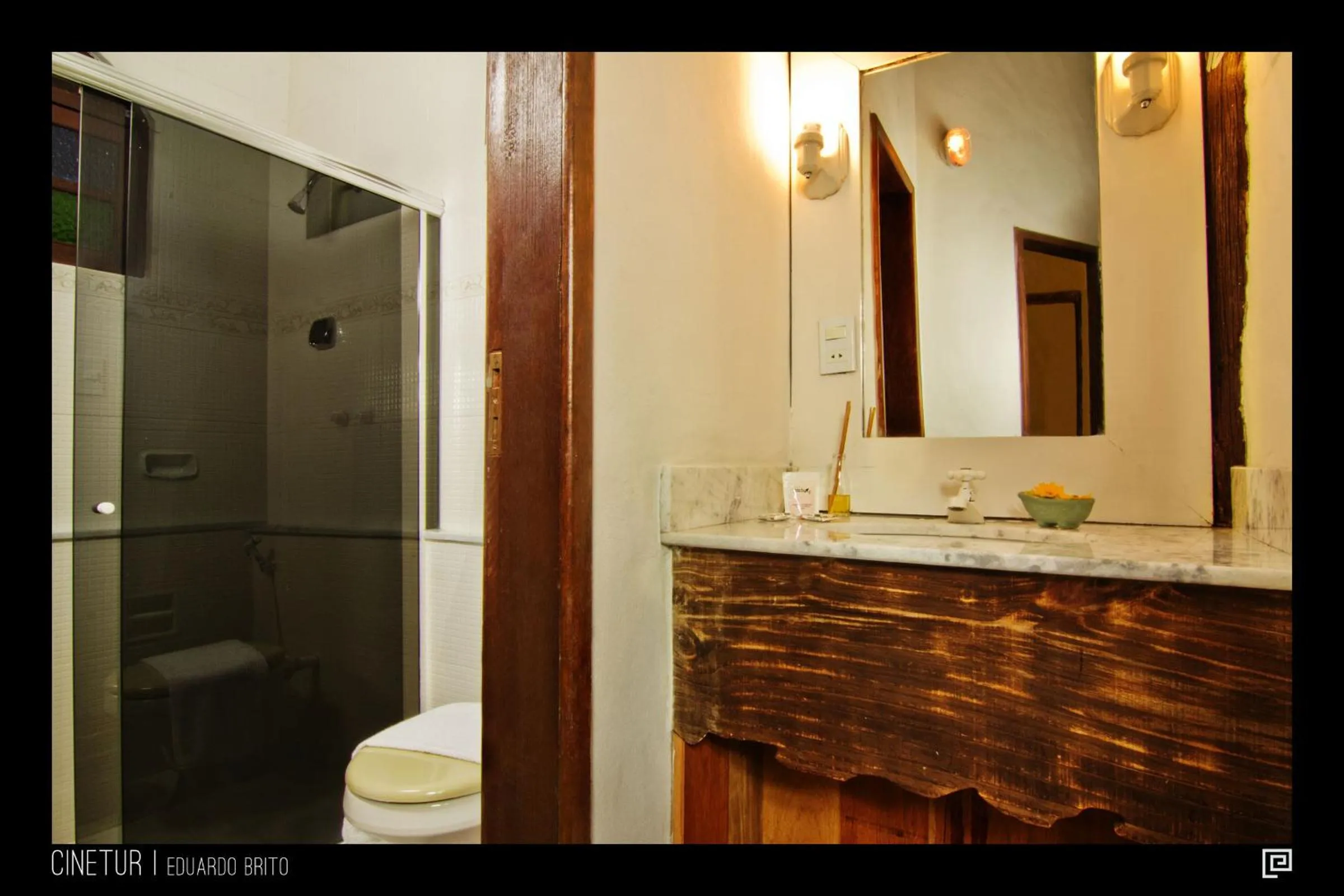 Bathroom in Pousada Paraíso Açú