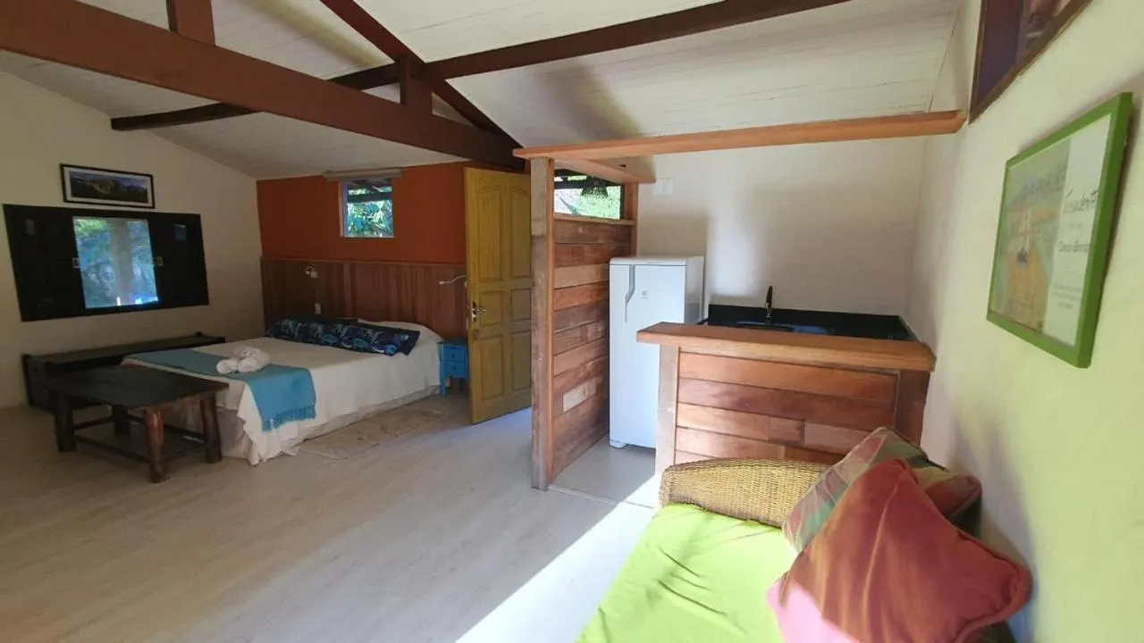 Bed in Pousada Paraíso Açú