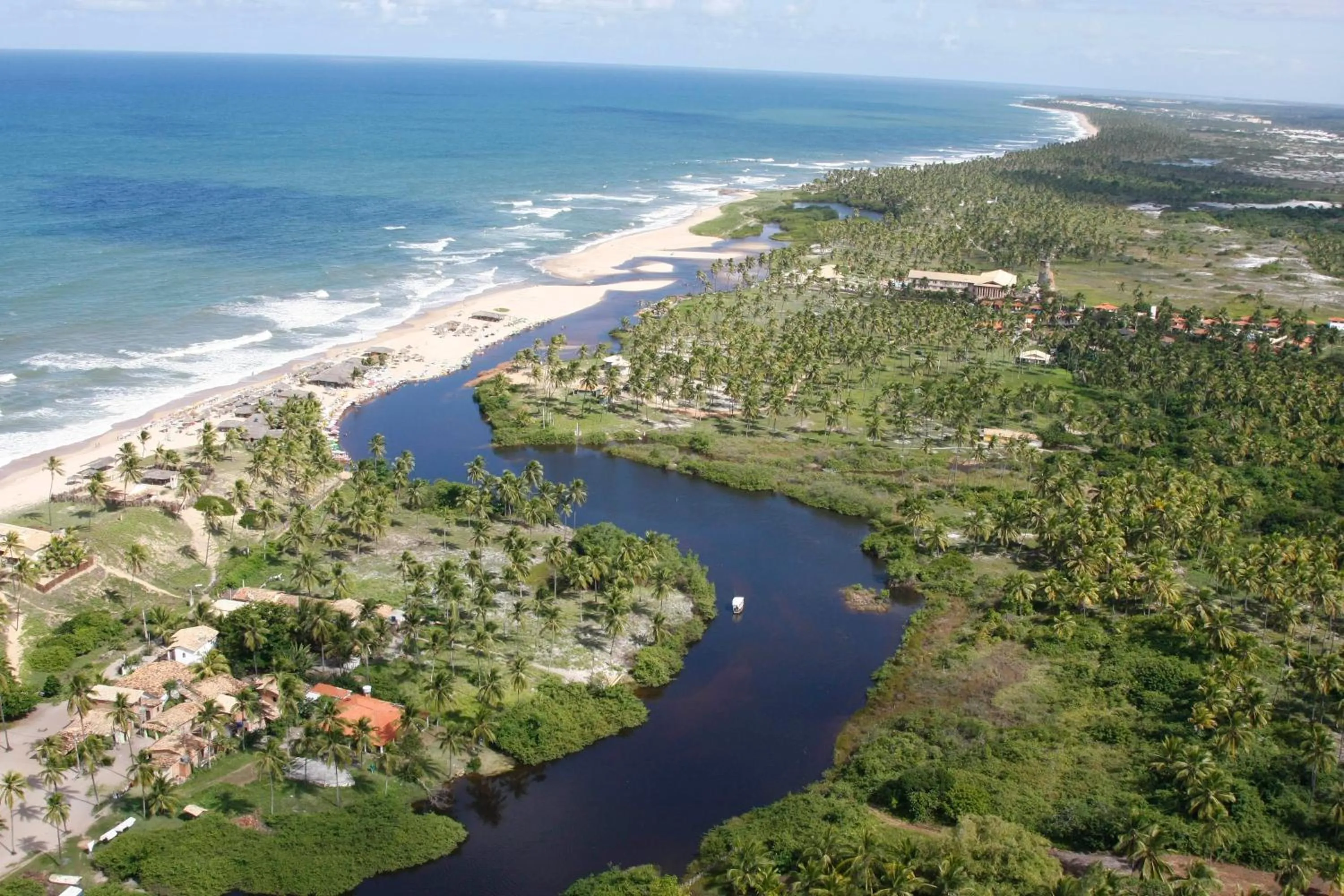 Bird's eye view in Resort Costa Dos Coqueiros