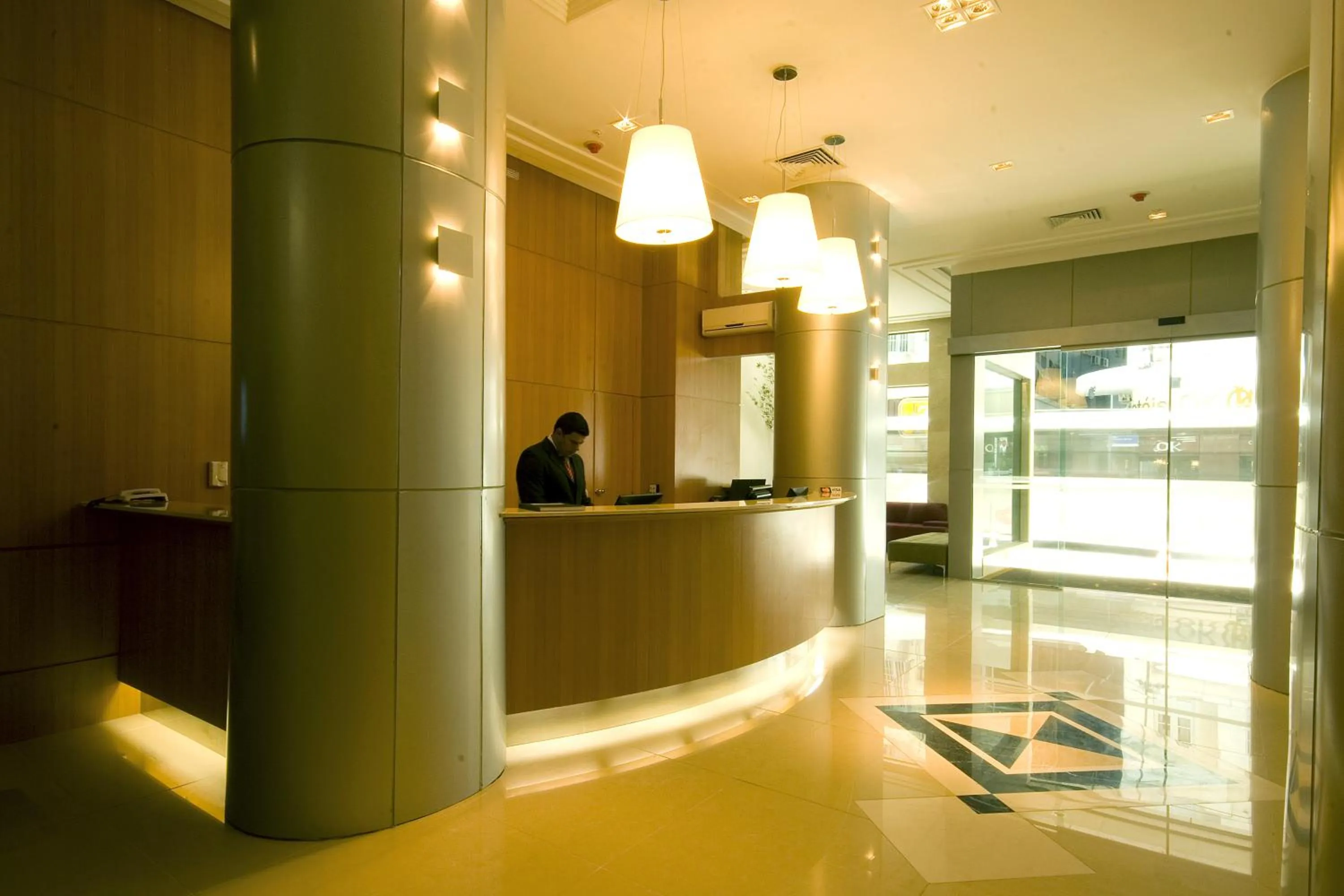 Lobby or reception in Hotel Atlântico Business Centro