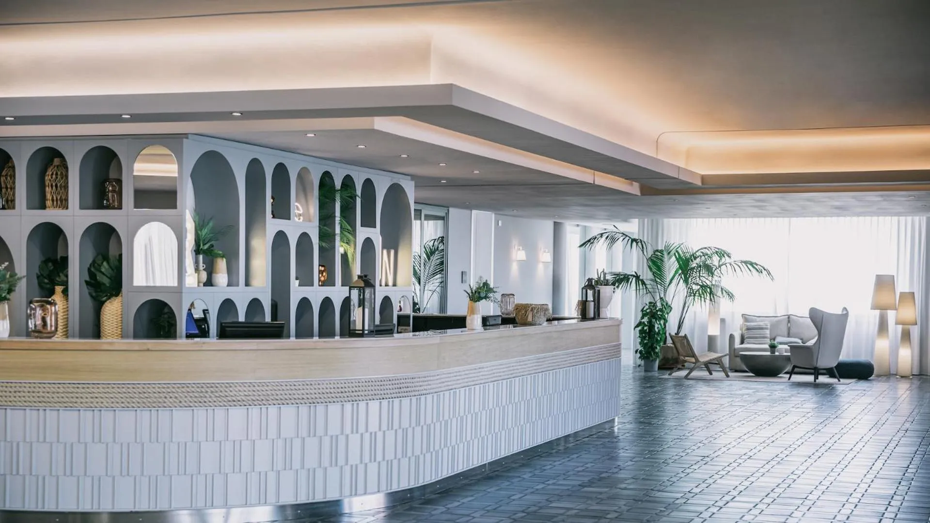 Lobby or reception in Mangia's Torre Del Barone Resort & SPA