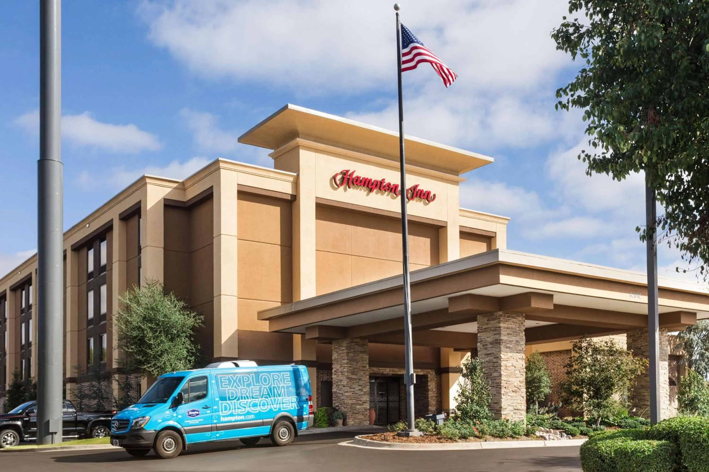 Property building in Hampton Inn by Hilton Fort Smith