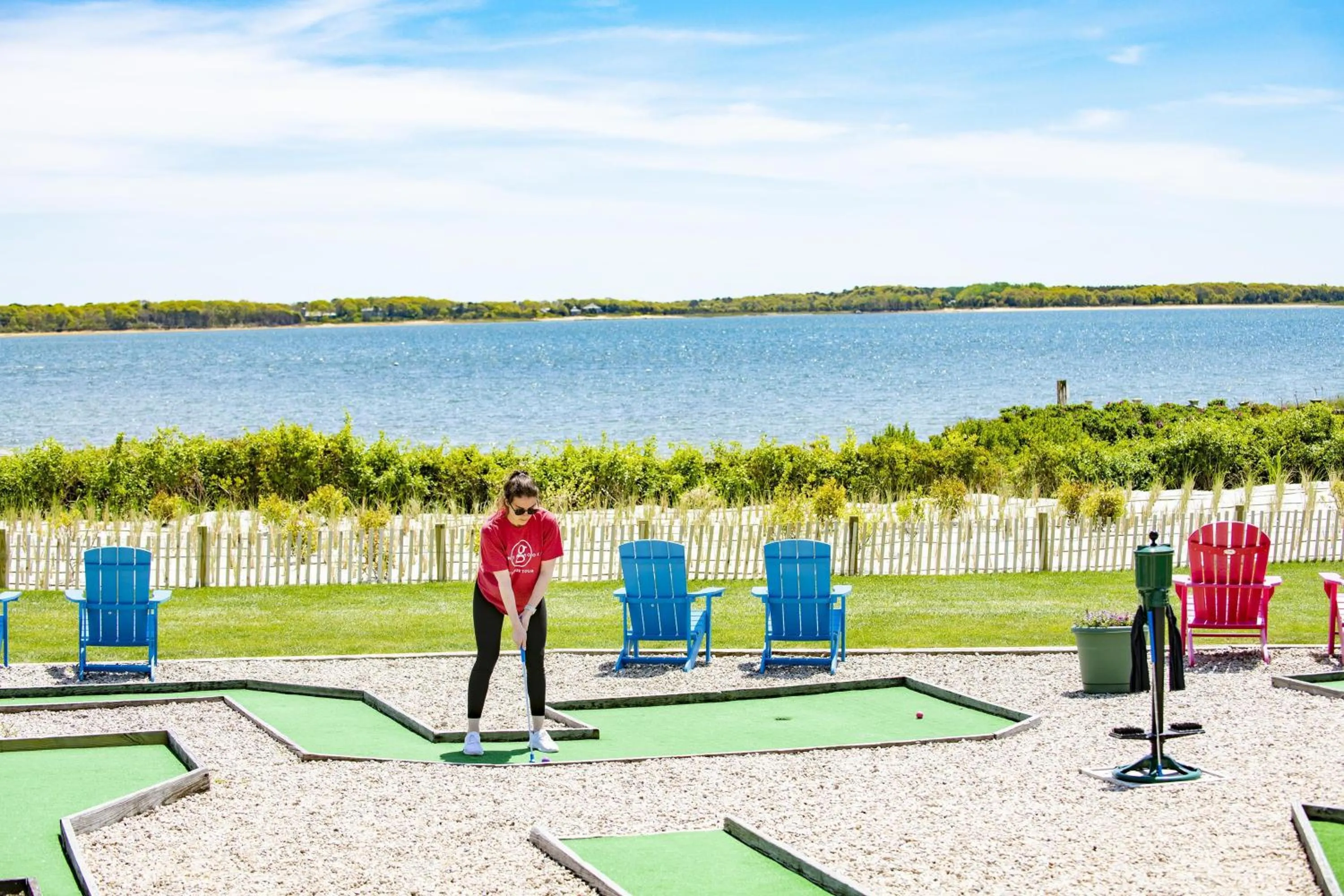 Property building in Green Harbor Resort