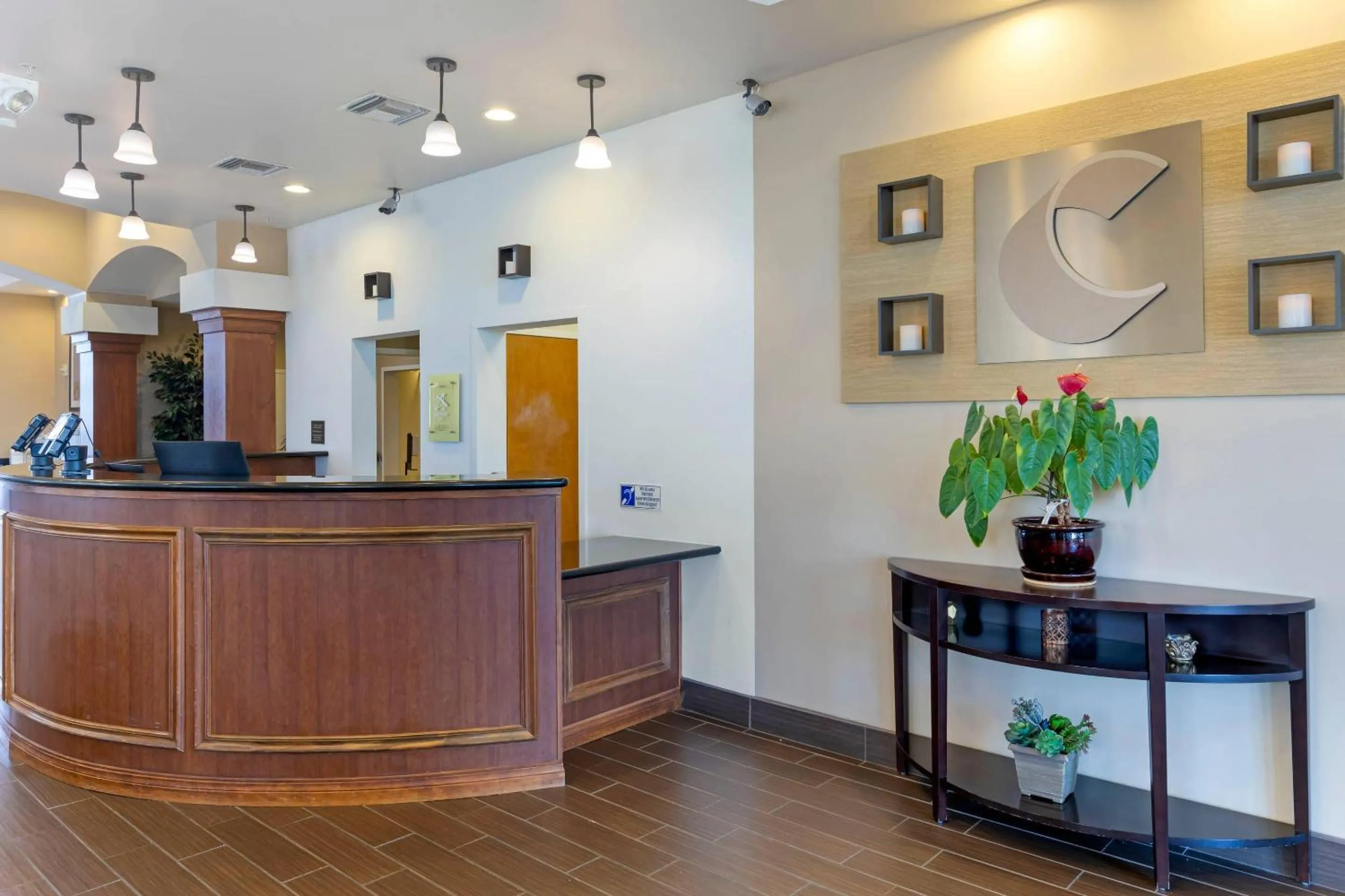 Lobby or reception in Comfort Suites Barstow near I-15