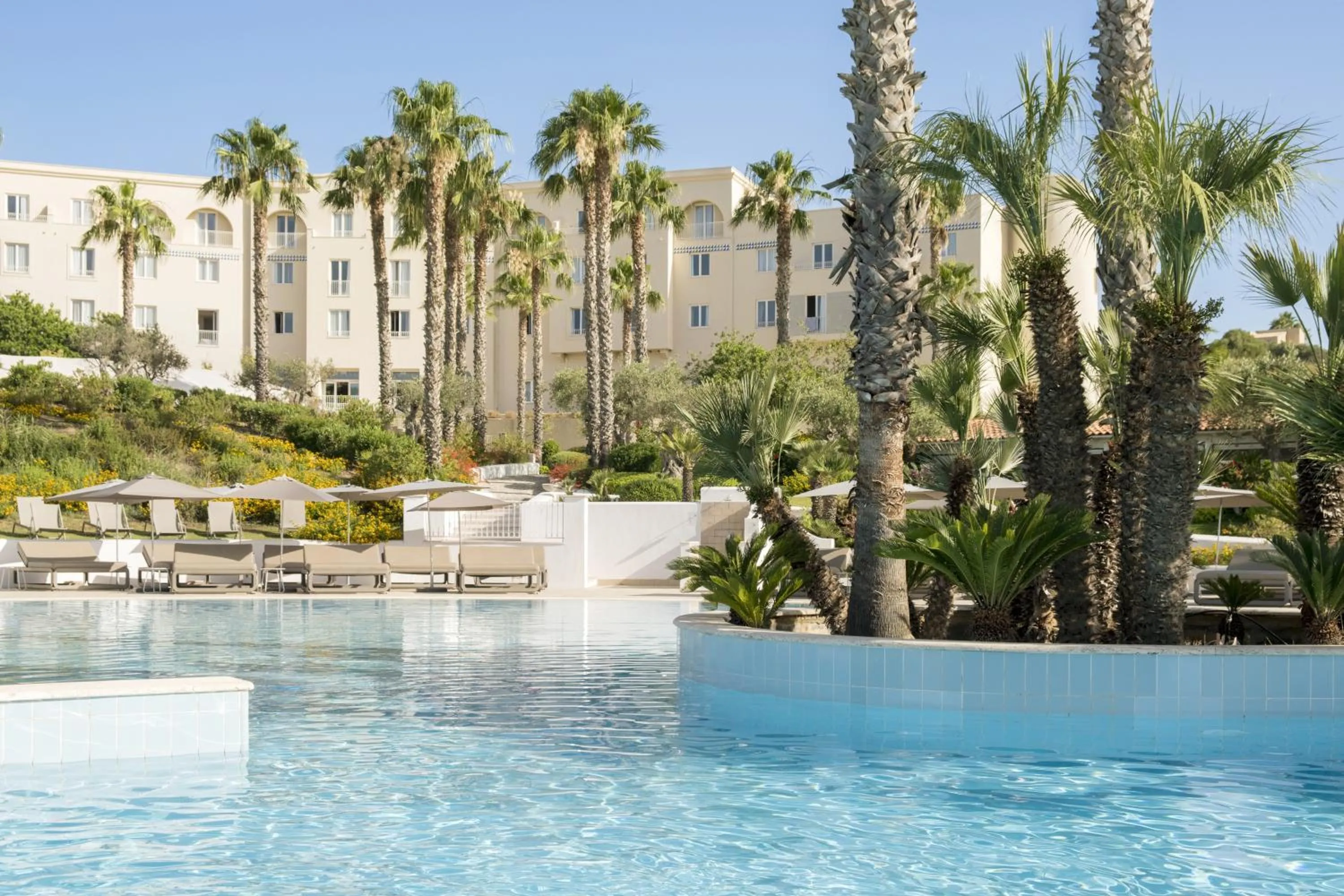 Swimming pool in Mangia's Selinunte Resort
