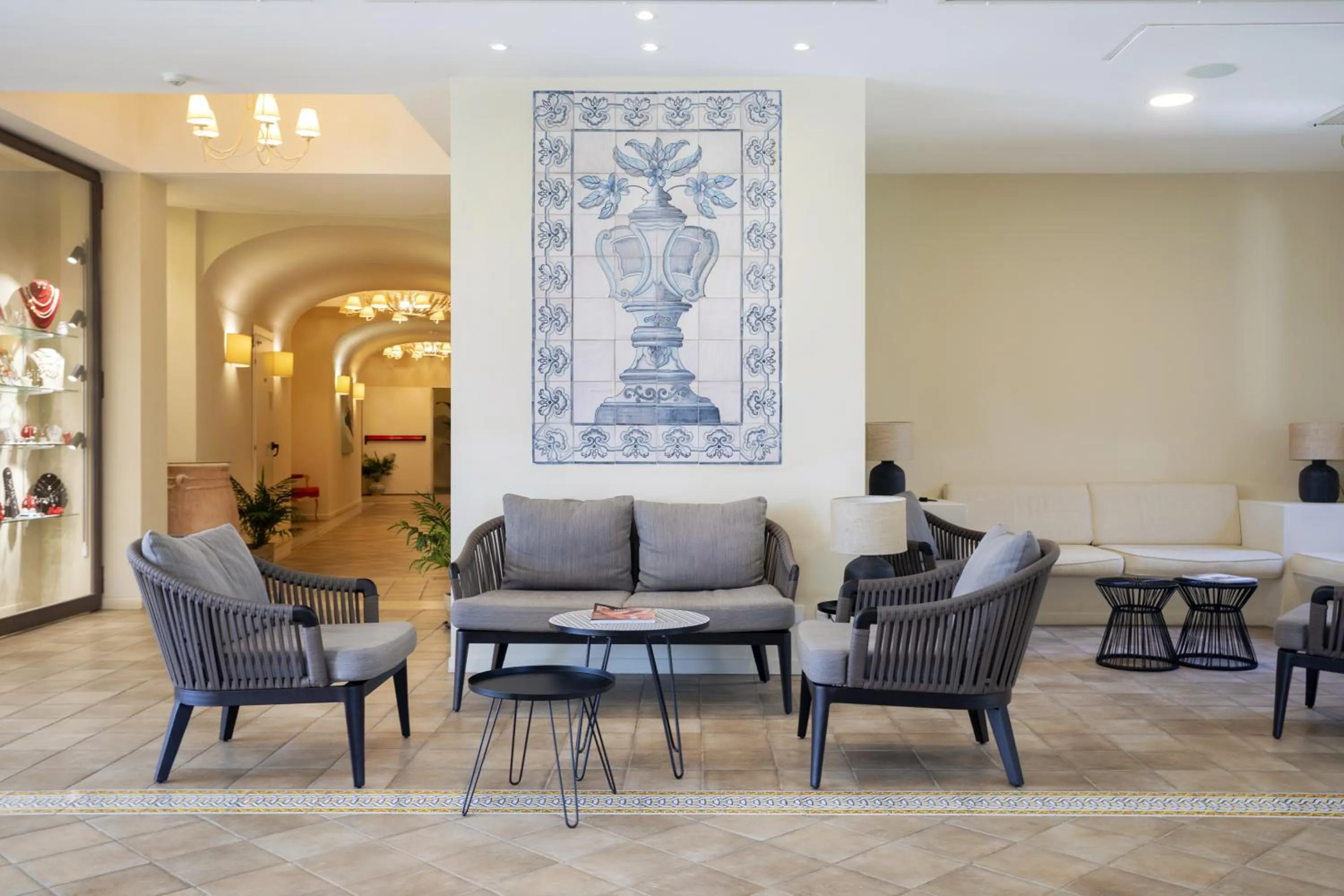 Lobby or reception in Mangia's Selinunte Resort